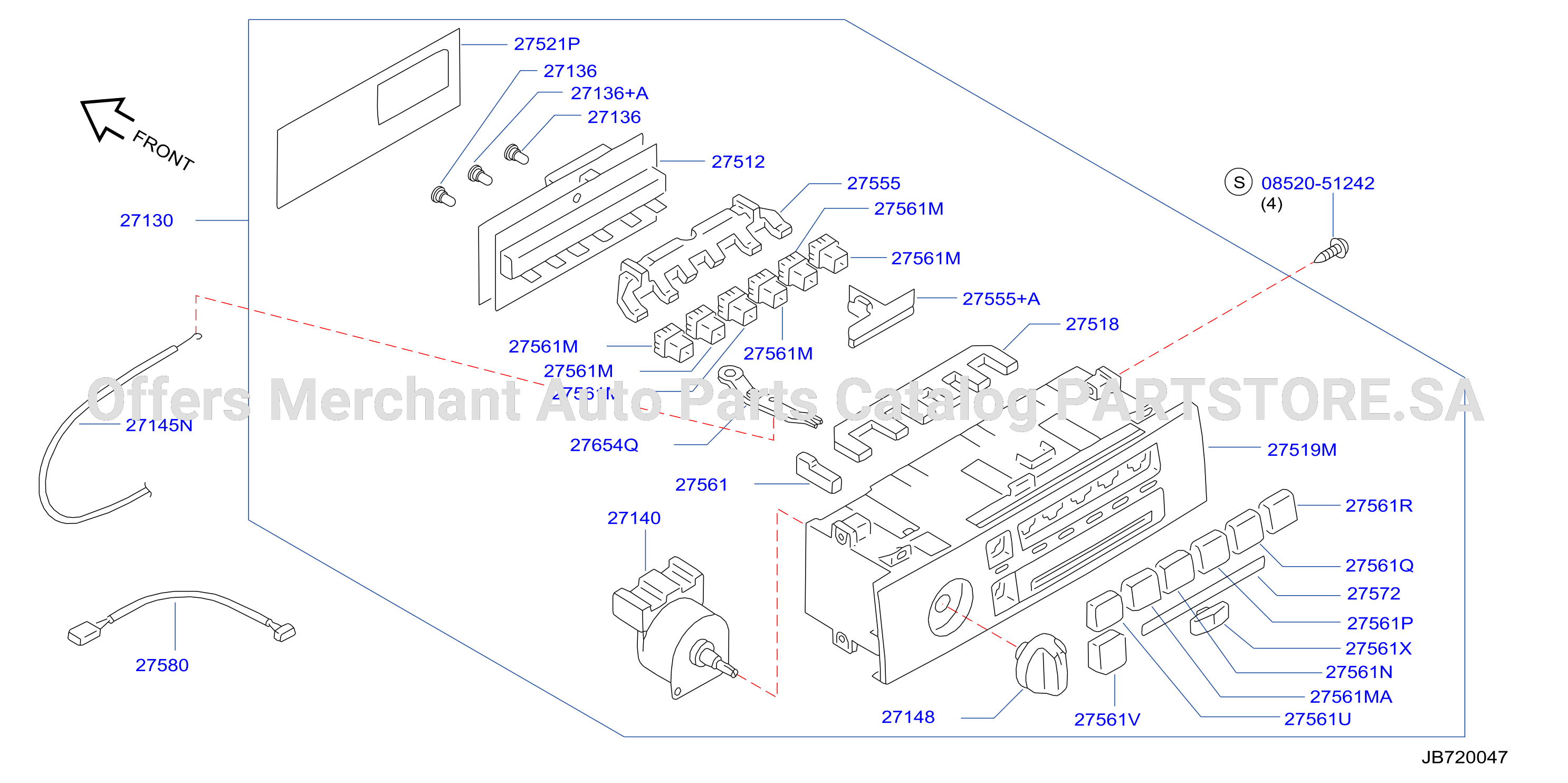 Control Unit Manual Air Con