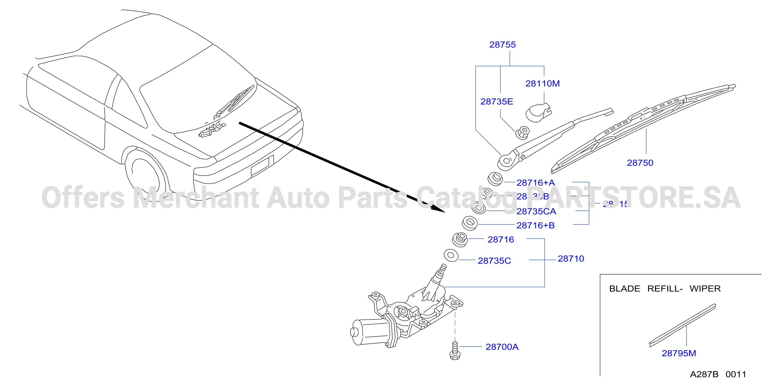 Rear Window Wiper