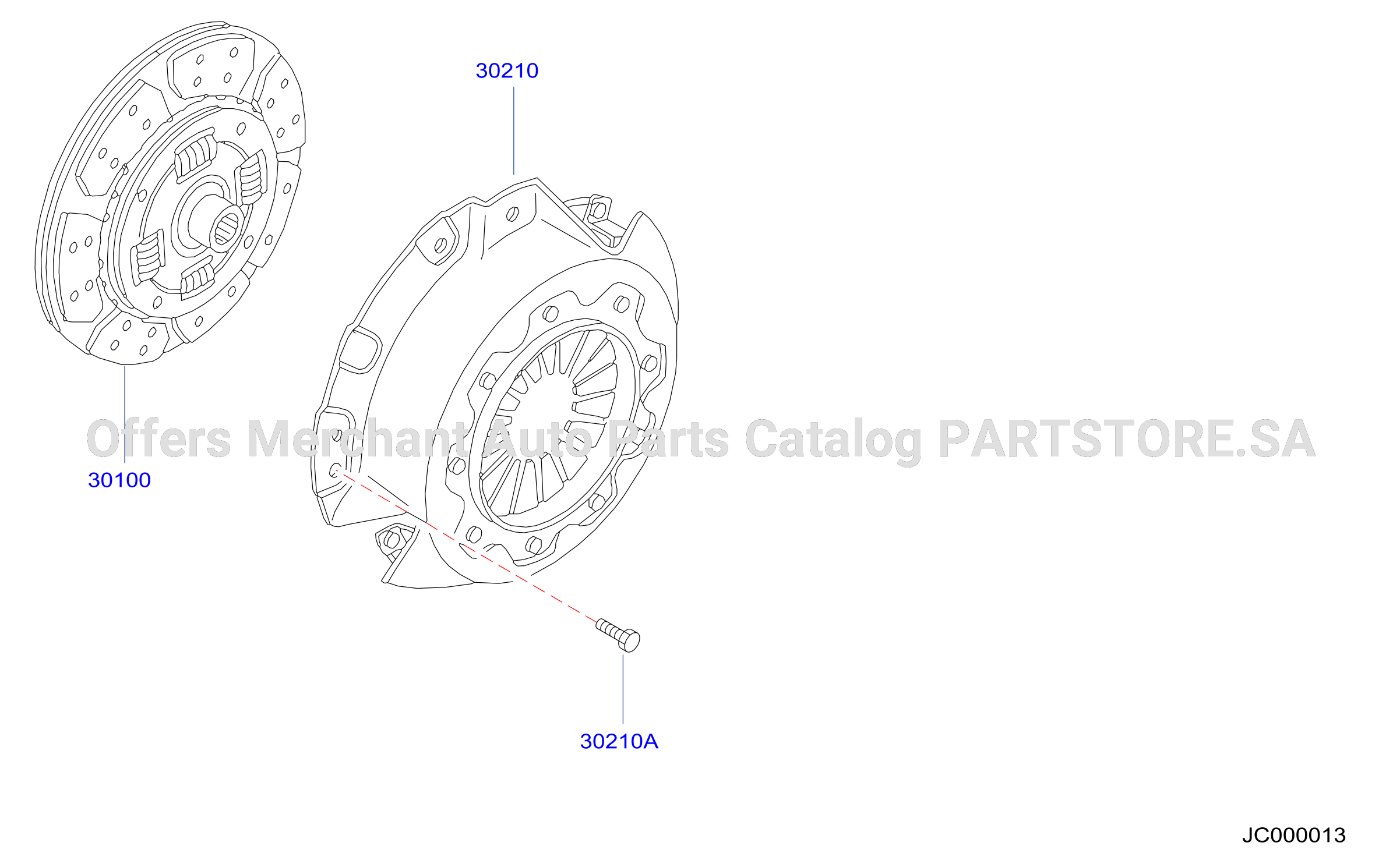 Clutch Cover Disc Release Parts