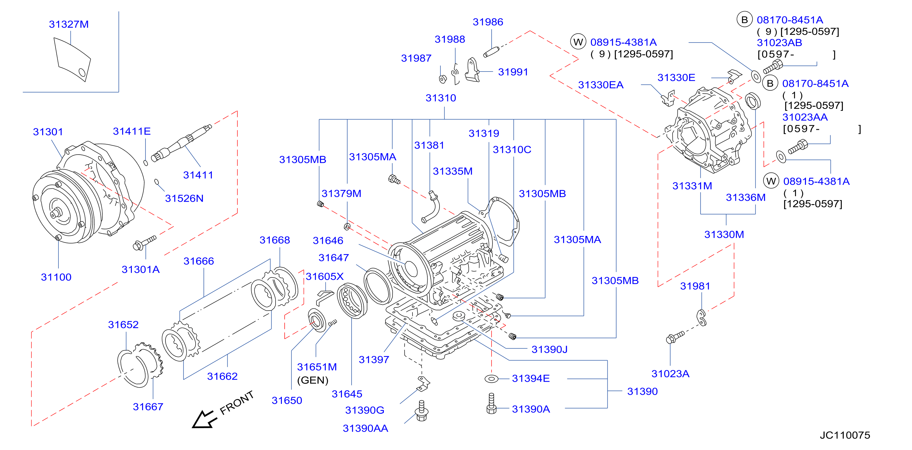 Torque Converter Housing Case