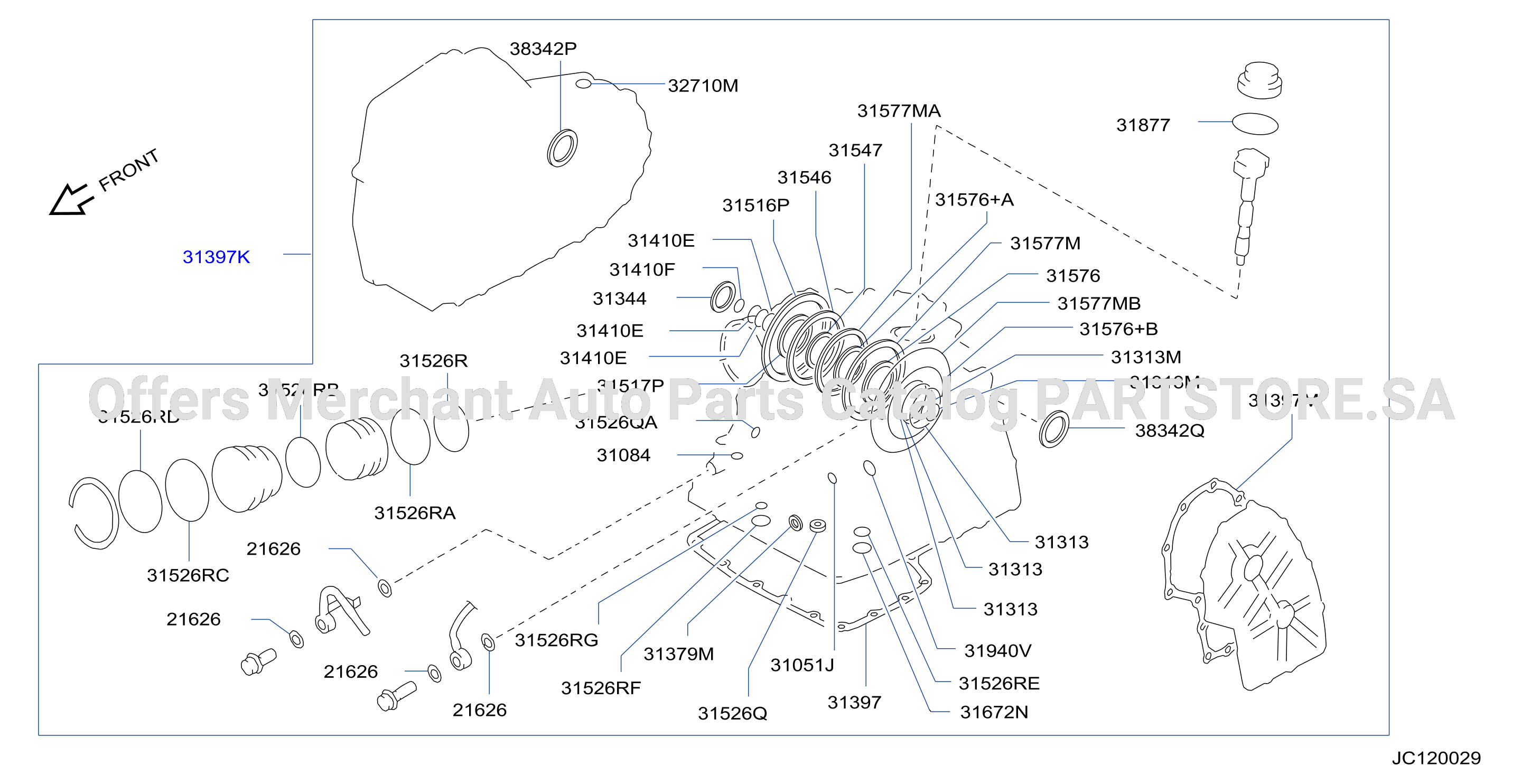 Gasket Seal Kit Rl4F03A