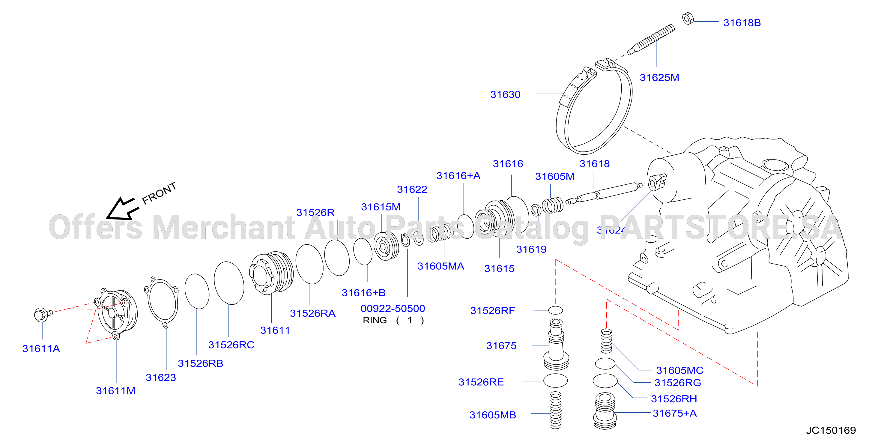 Clutch Band Servo Servo Parts