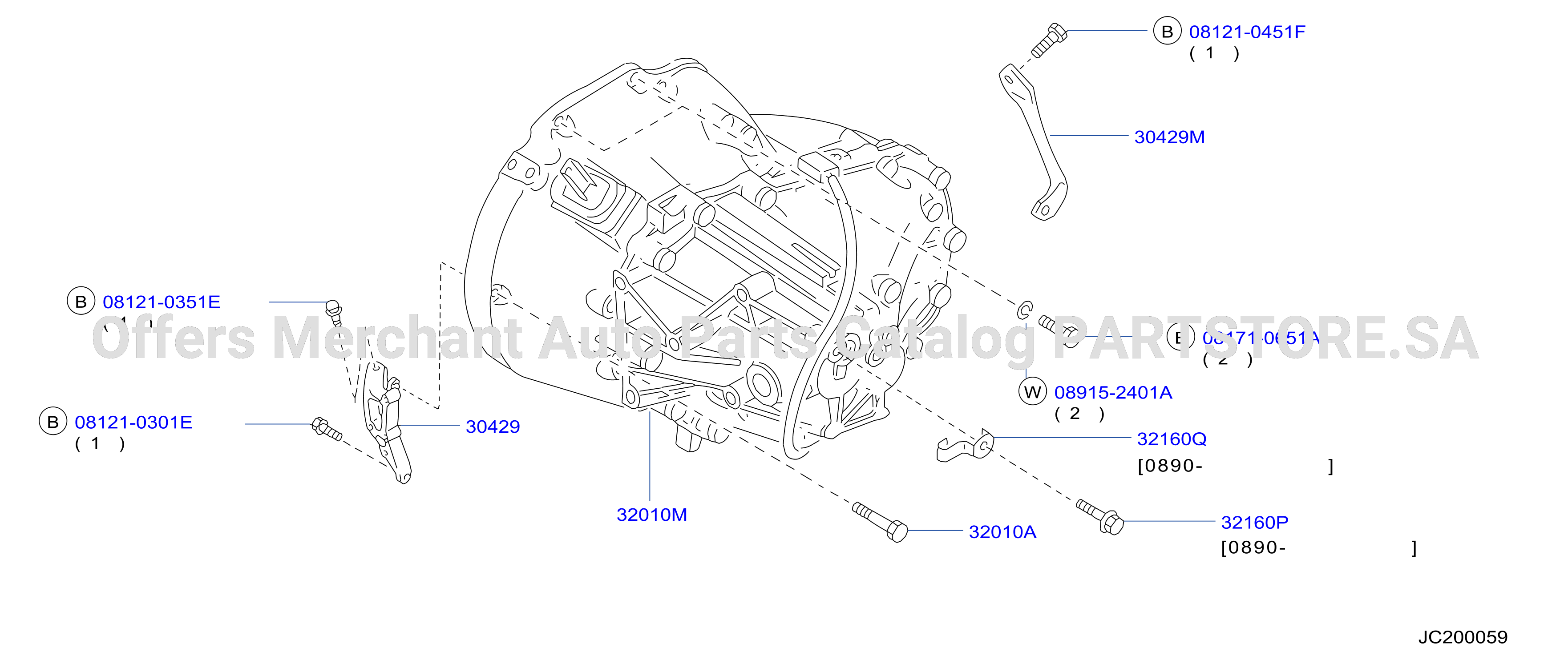 Manual Transmission Transaxle Fitting Rs5F50A