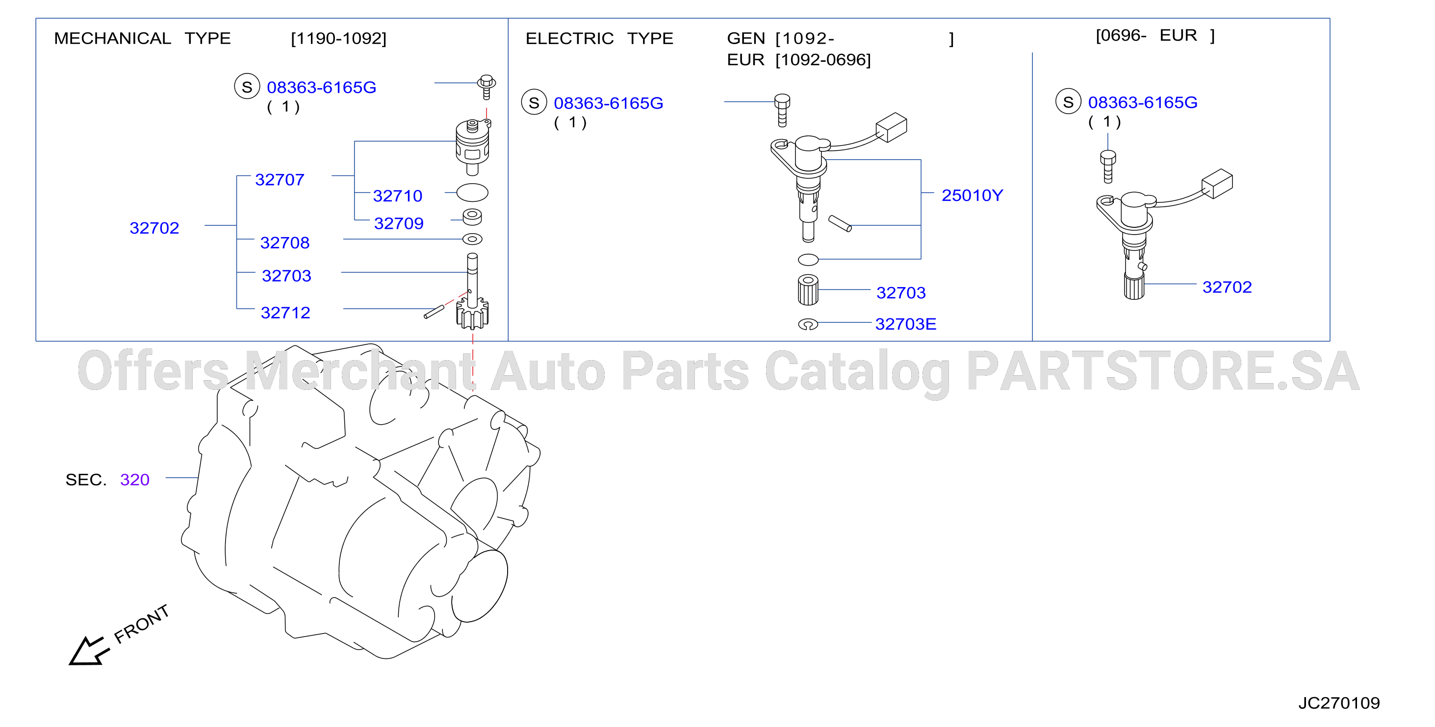 Speedometer Pinion