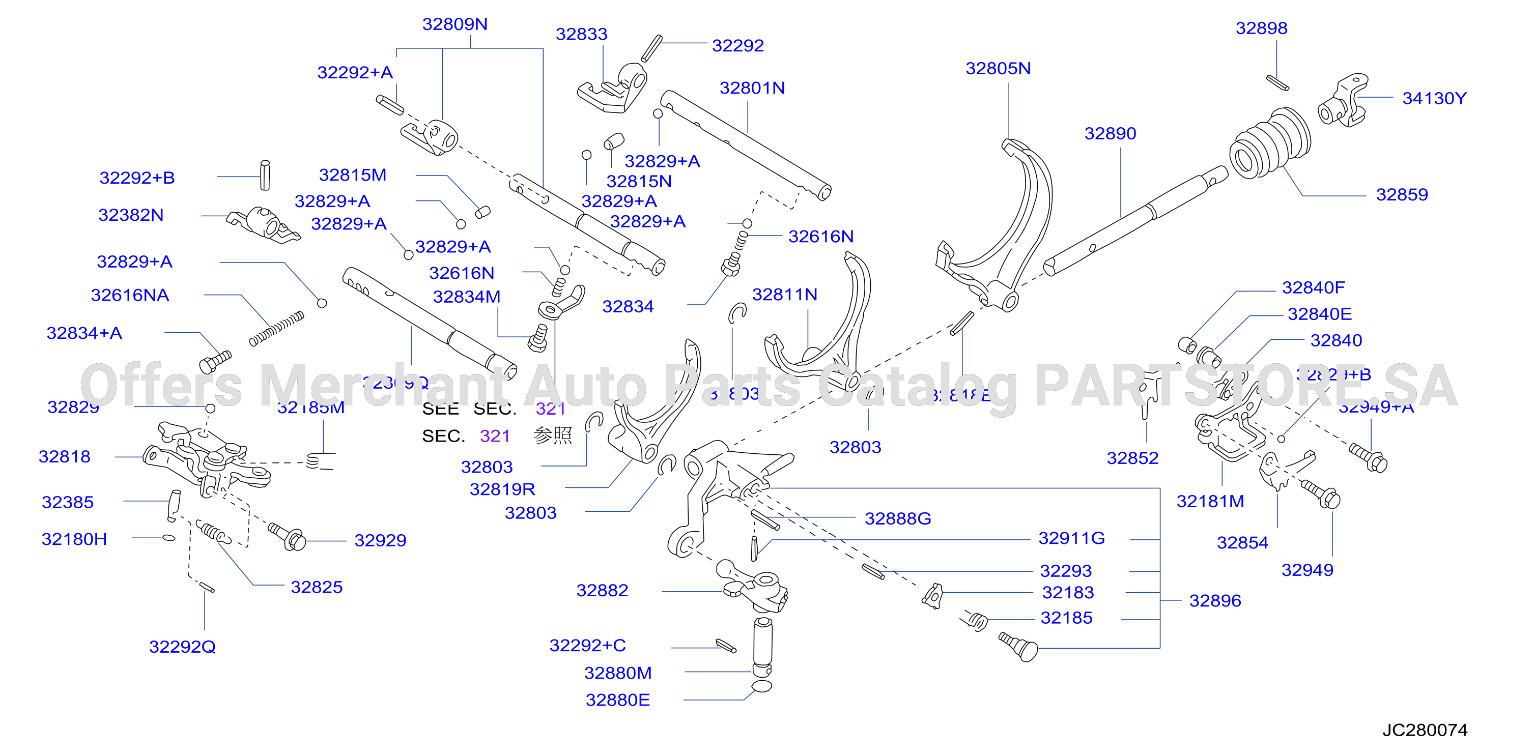 Transmission Shift Control Rs5F50A