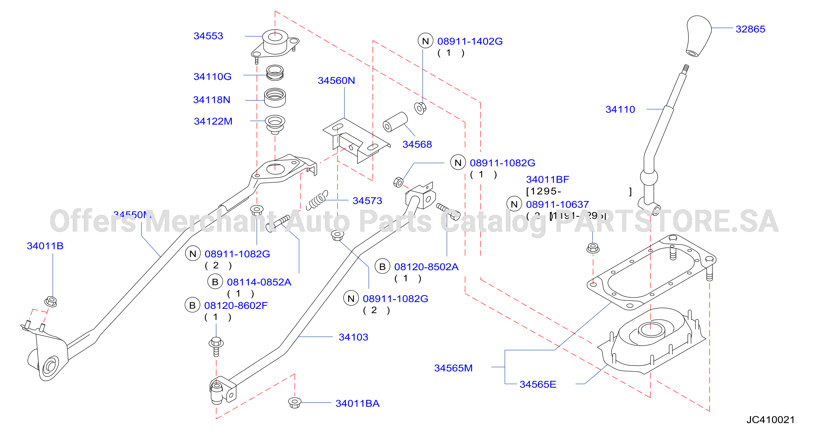 Transmission Control Linkage