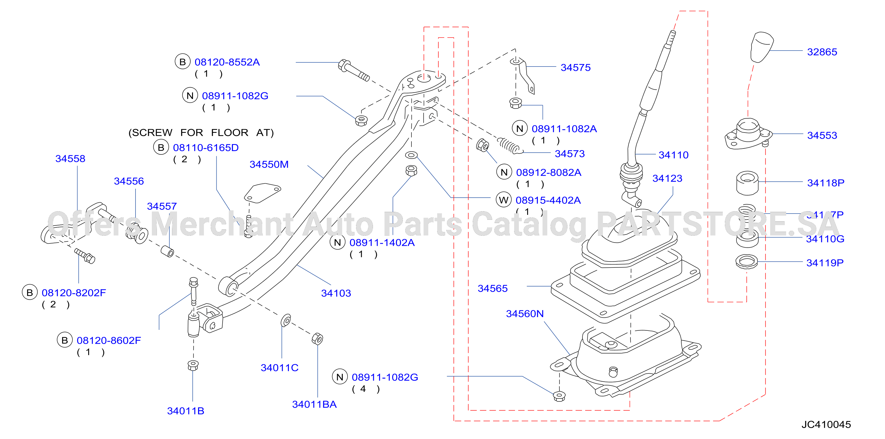 Transmission Control Linkage