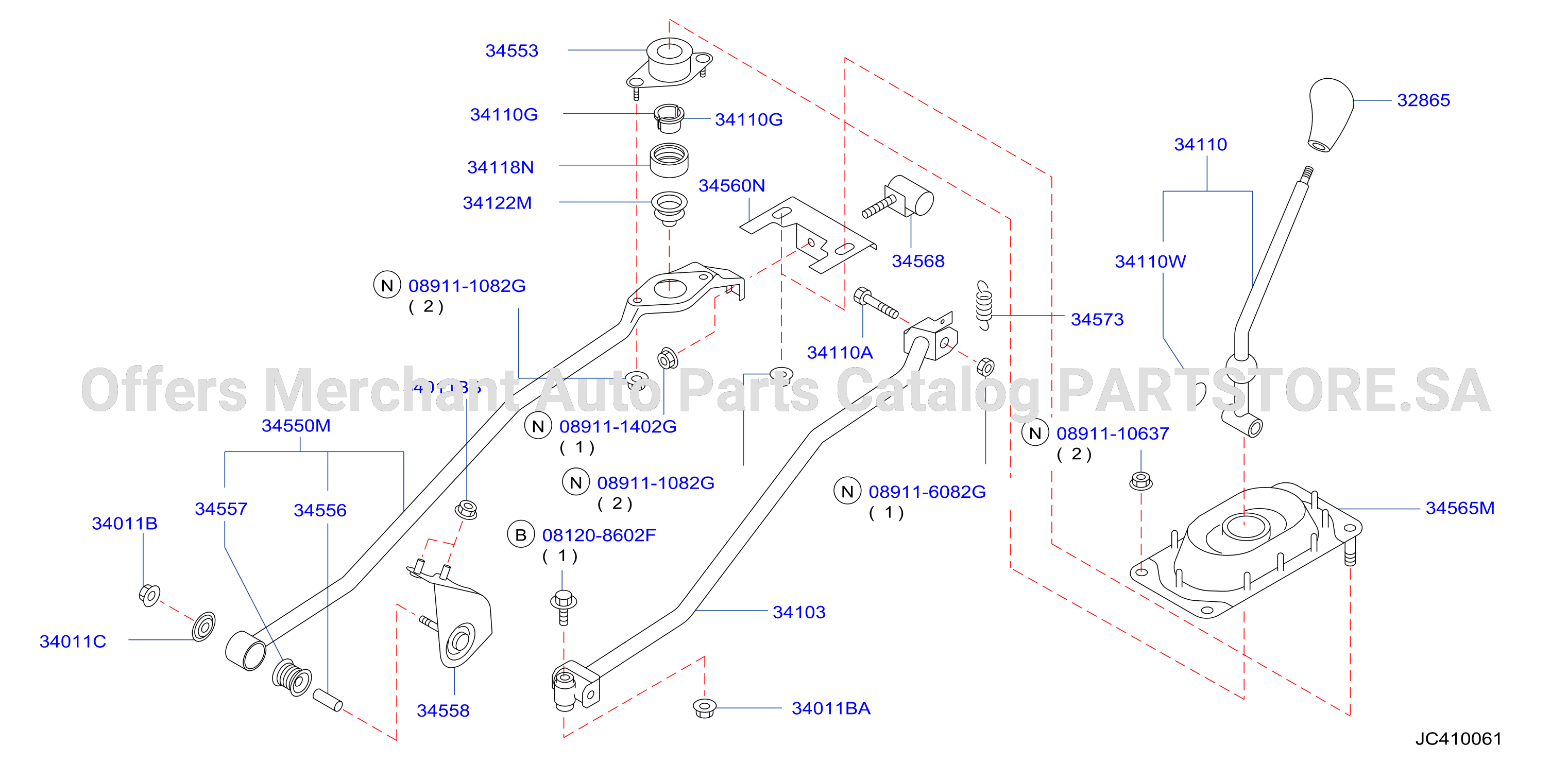 Transmission Control Linkage