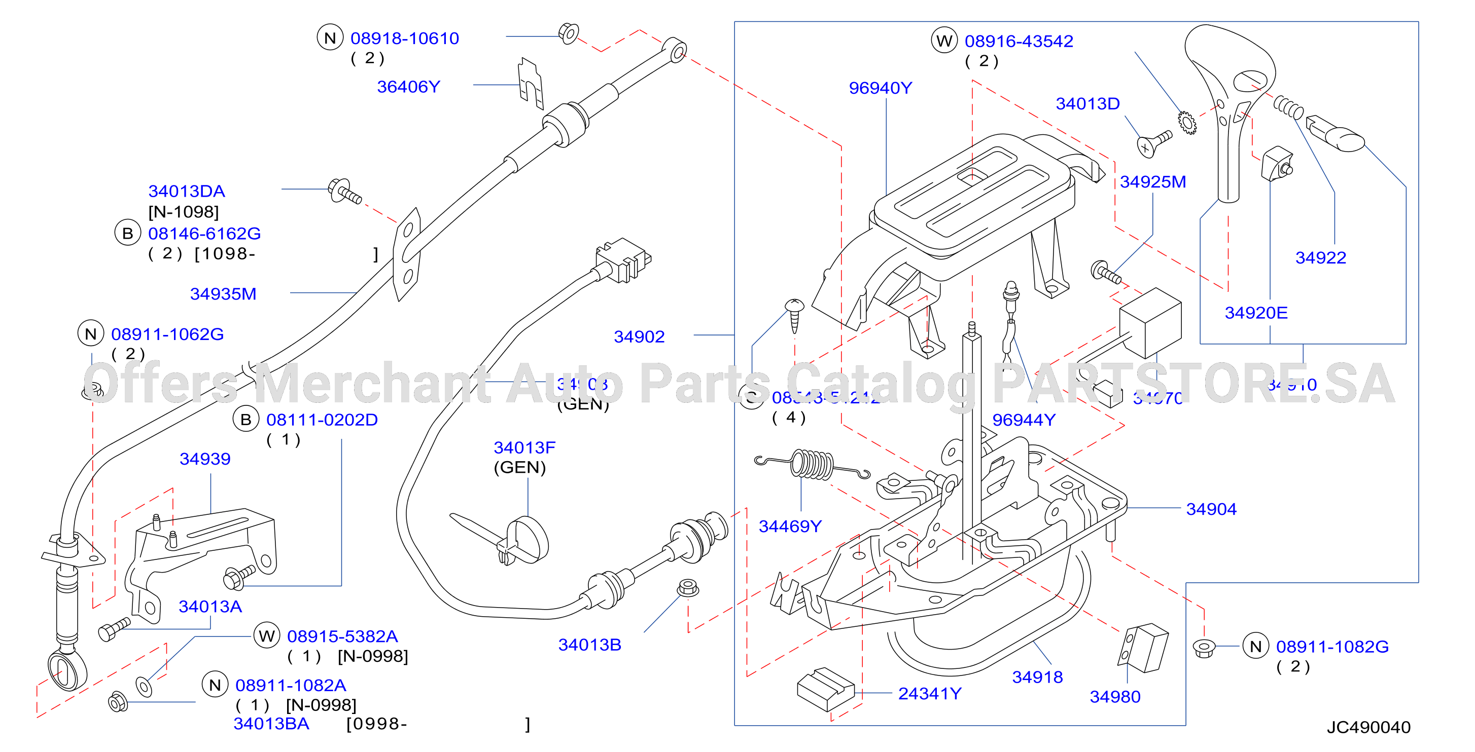 Auto Transmission Control Device