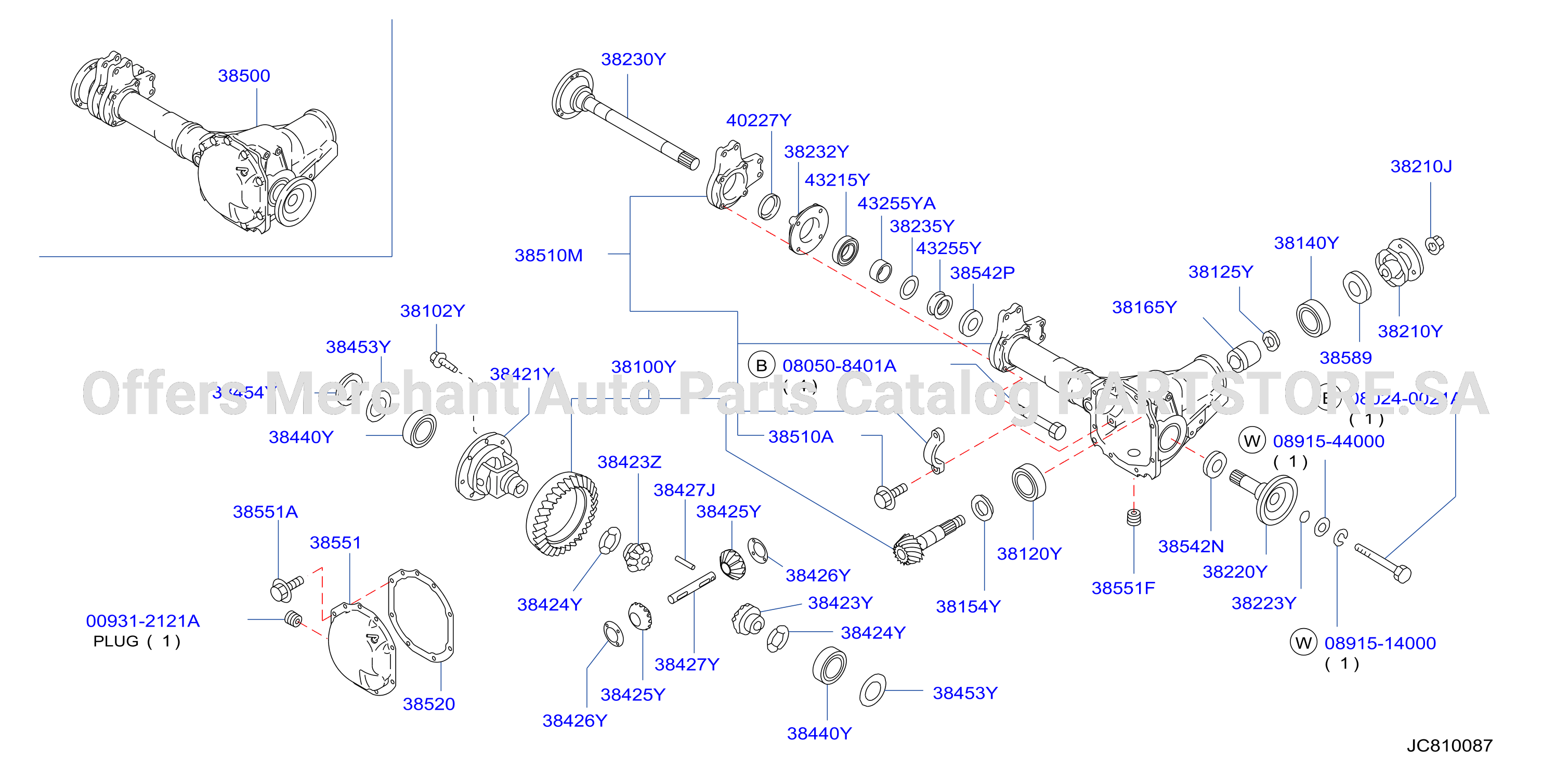 Front Final Drive R200A