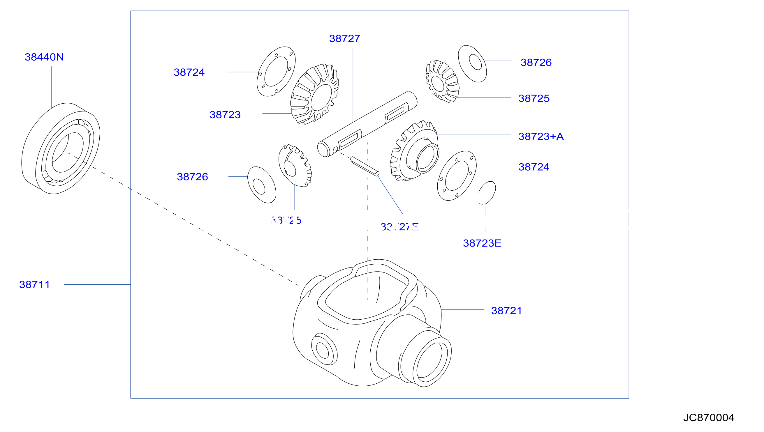 Front Differential Fty10A