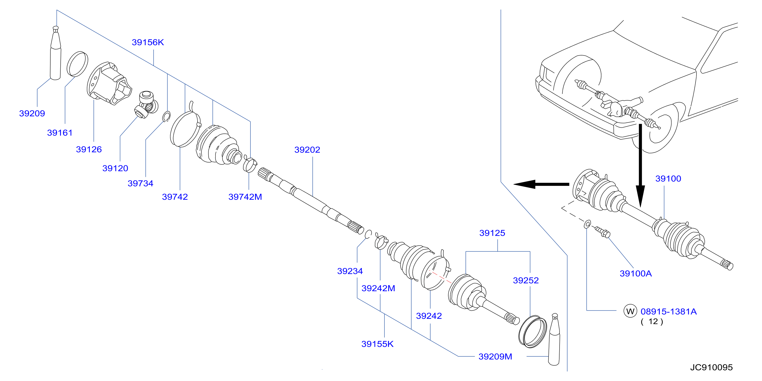Front Drive Shaft