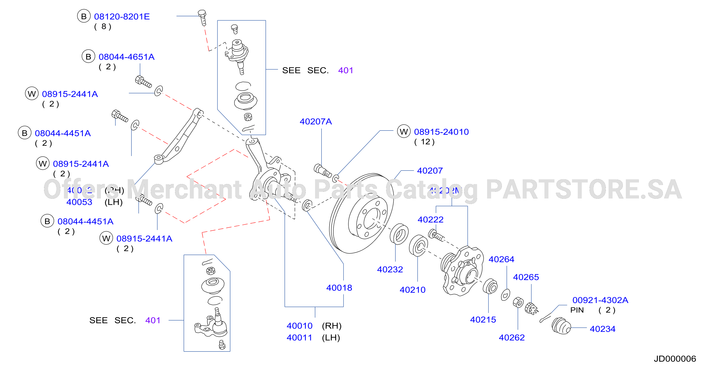Front Axle Disc Brake