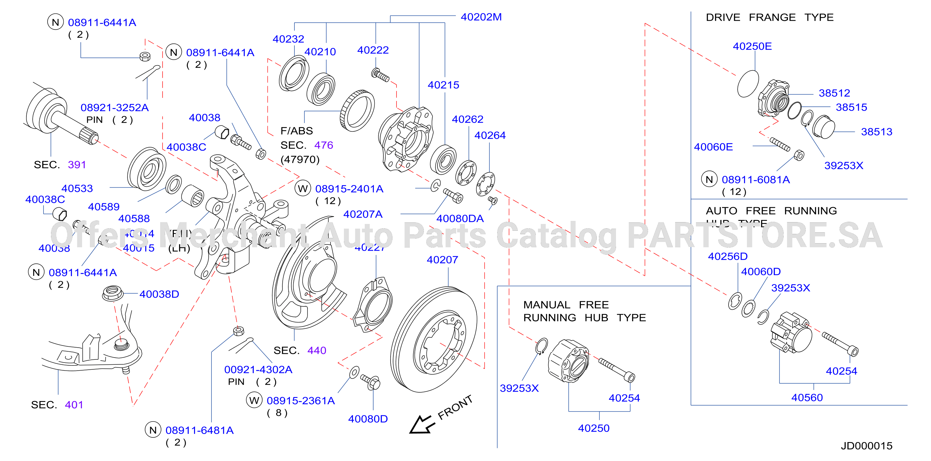 Front Axle