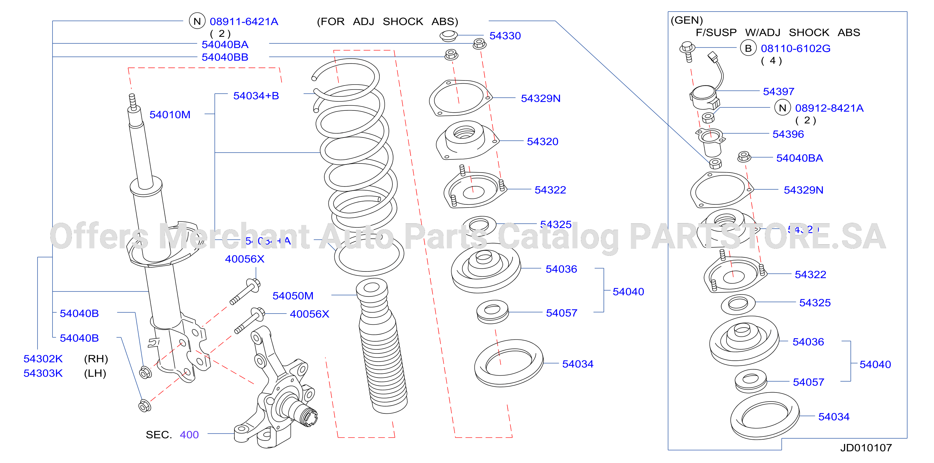 Front Suspension Strut