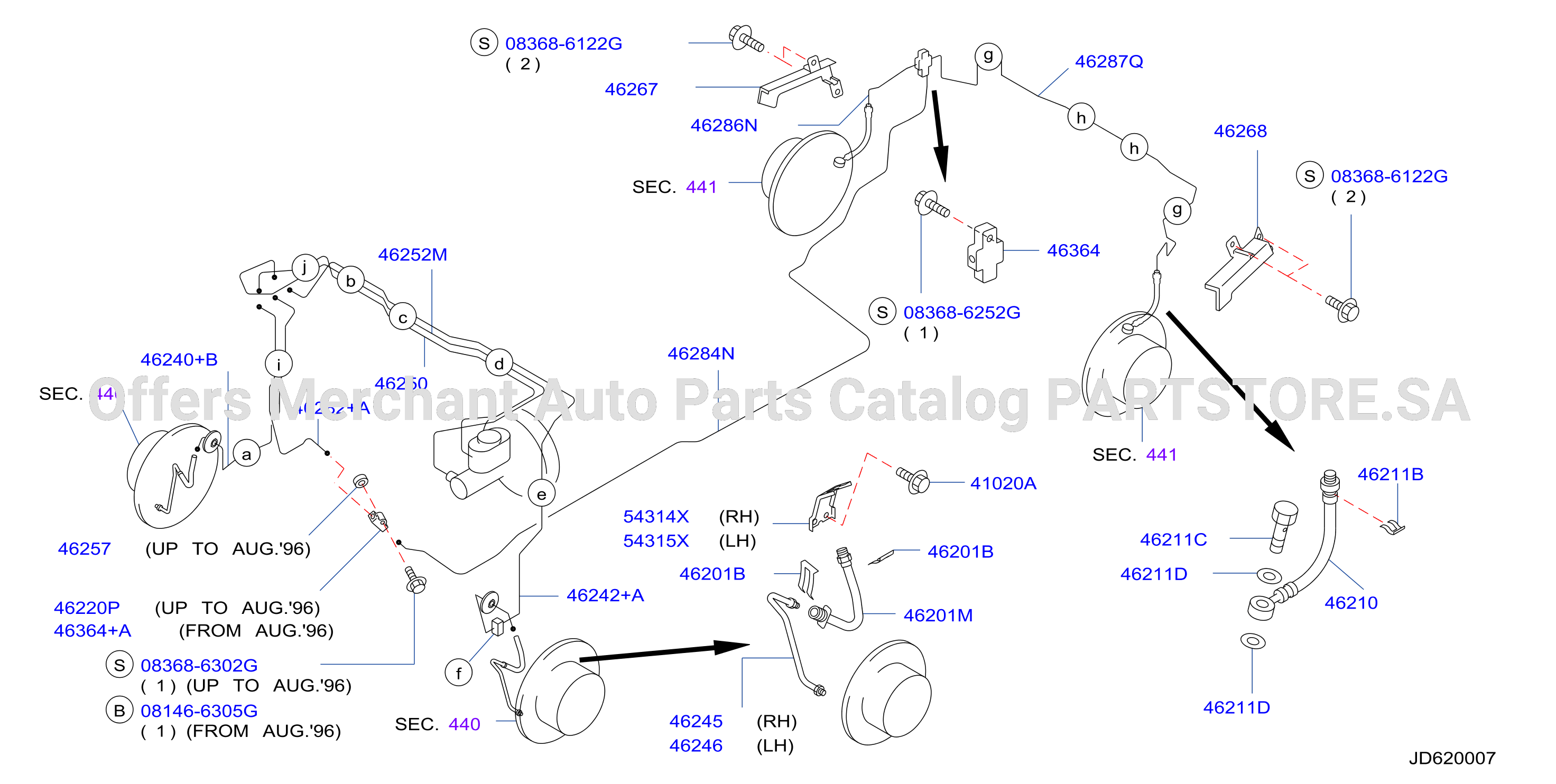 Brake Piping Control Piping