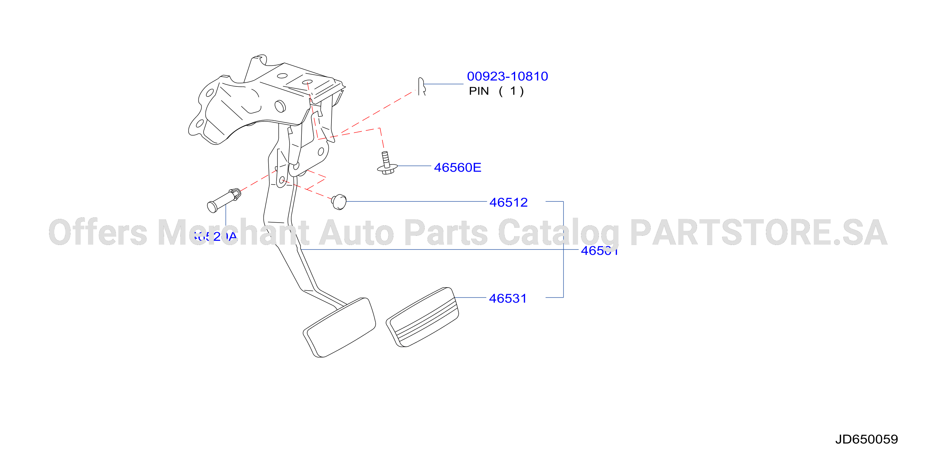 Brake Clutch Pedal