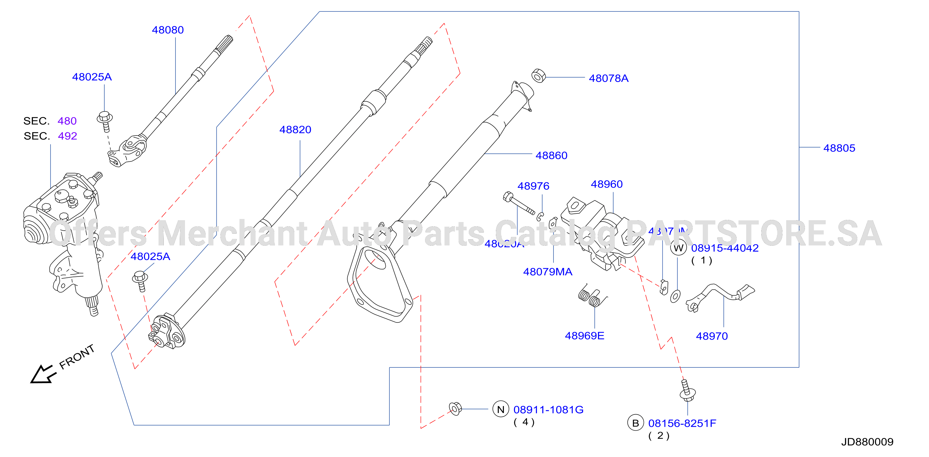 Steering Column F / Tilt Steering
