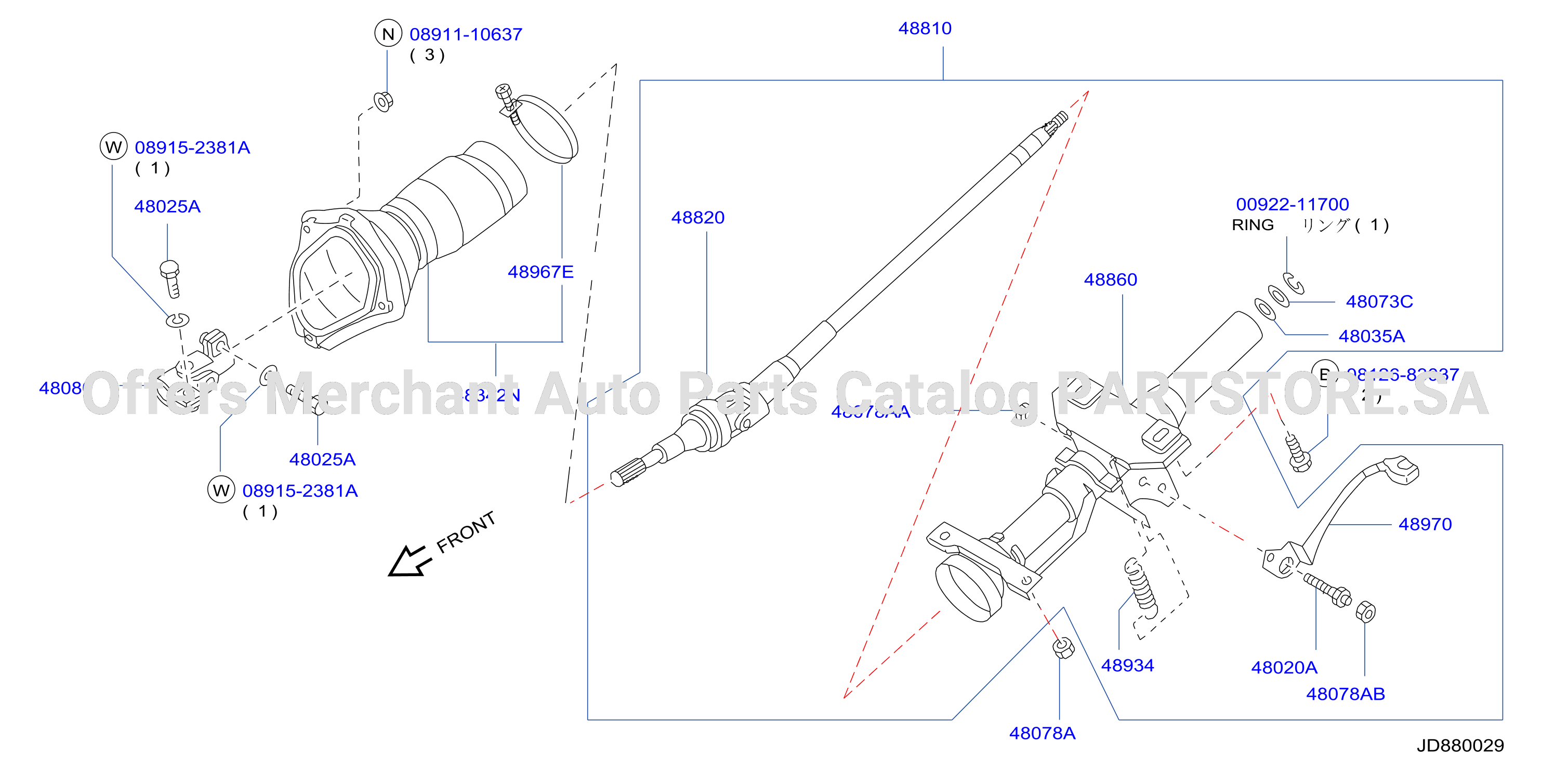 Steering Column F / Air Bag