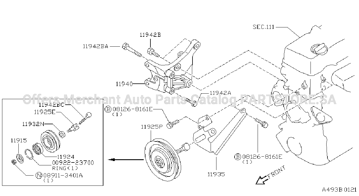Power Steering Pump Mounting