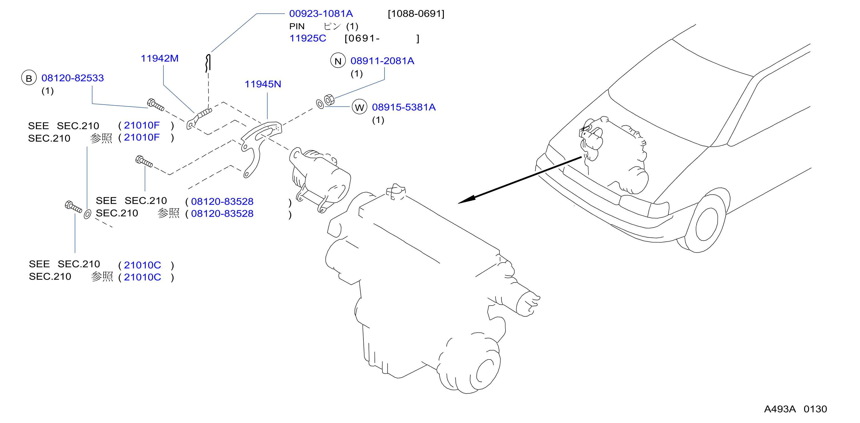 Power Steering Pump Mounting