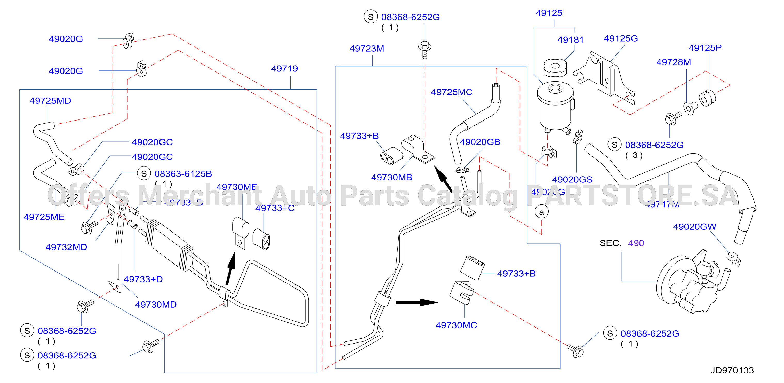 Power Steering Piping Part 1
