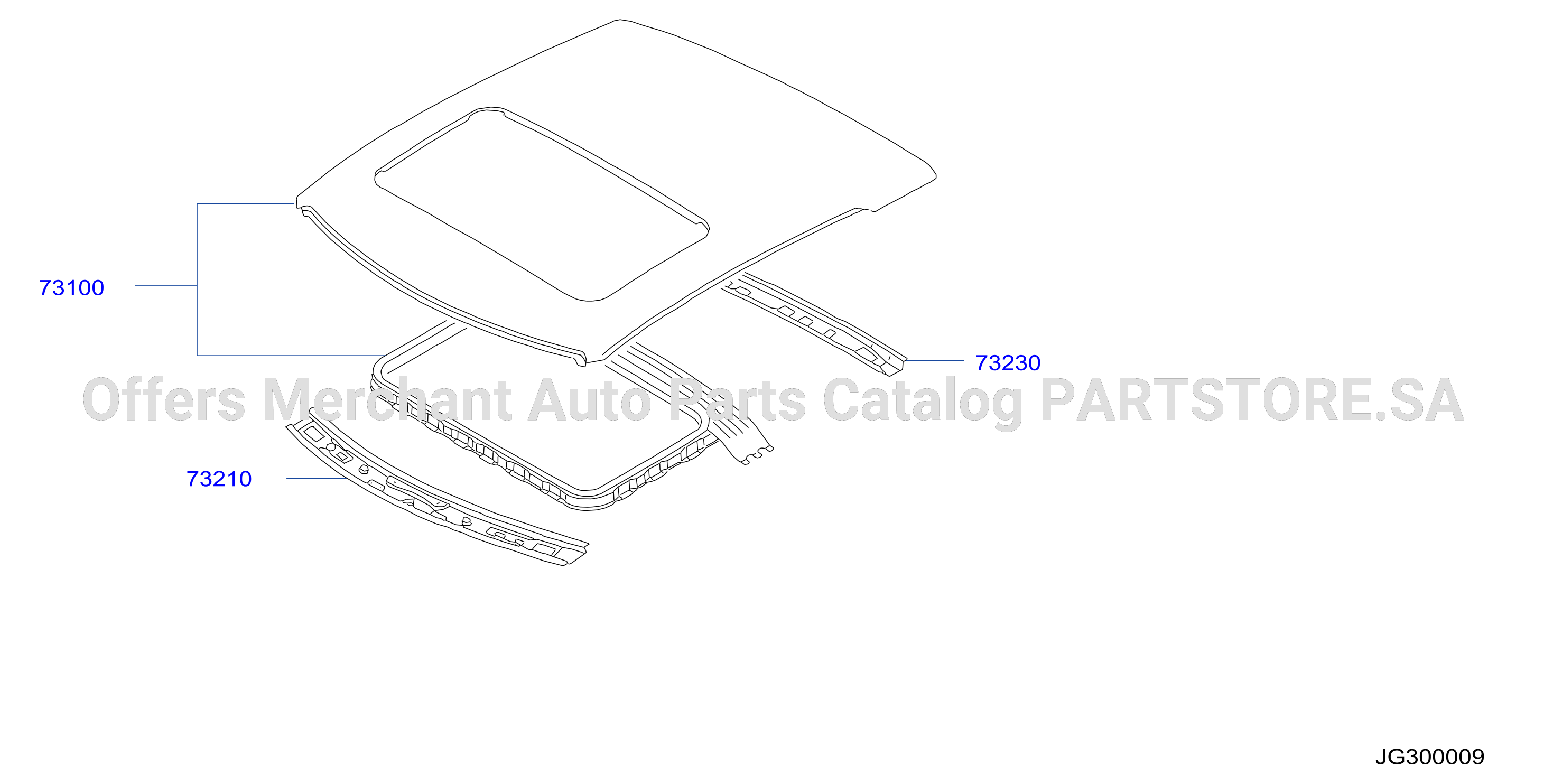 Roof Panel Fitting Sun Roof