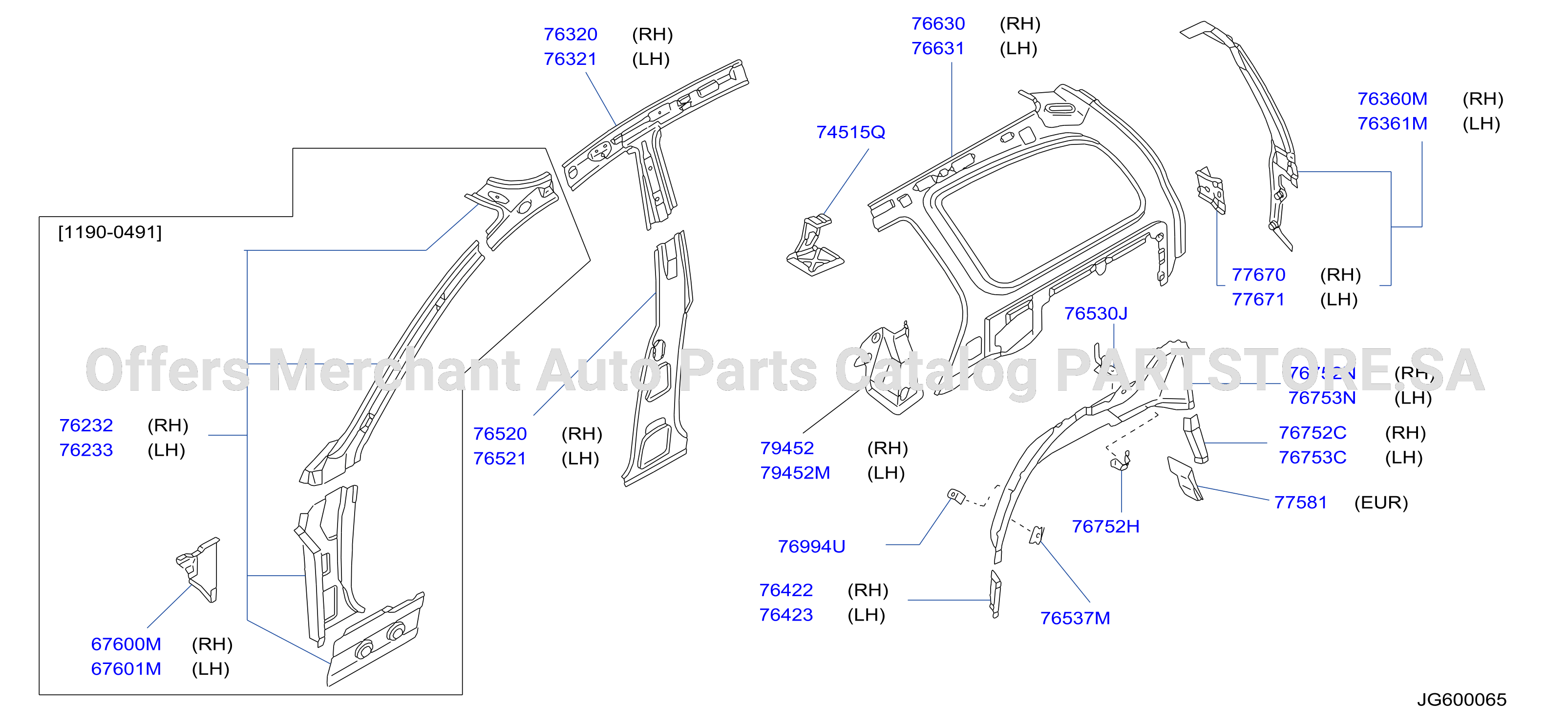 Body Side Panel Inr