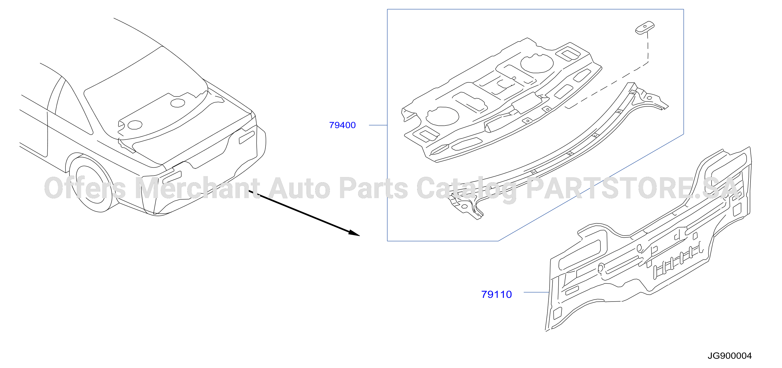 Rear Back Panel Fitting