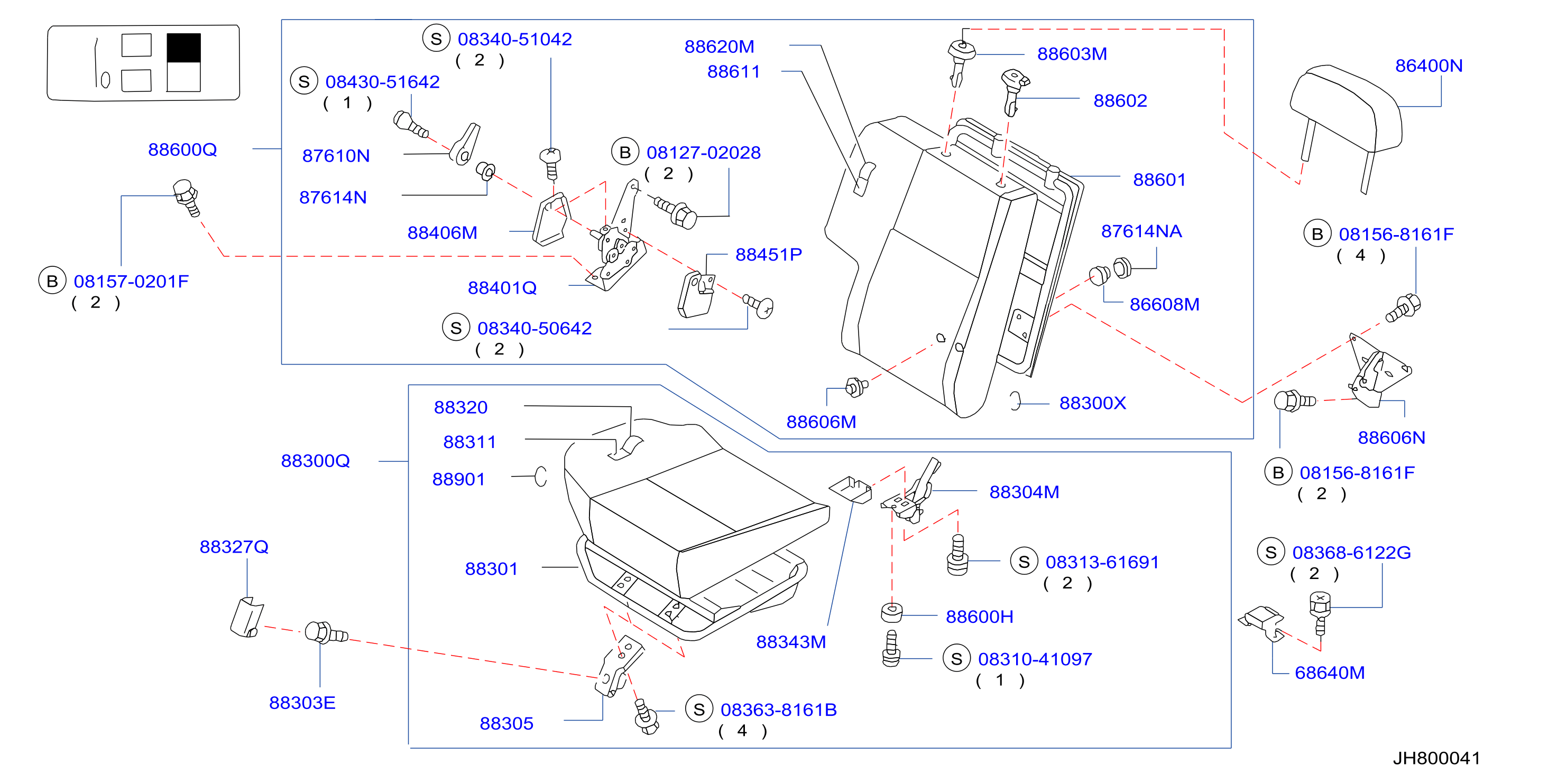 Rear Seat Rh Seat
