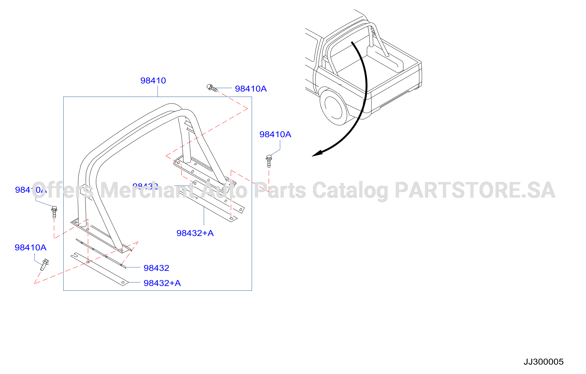 Rear Body Roll Bar
