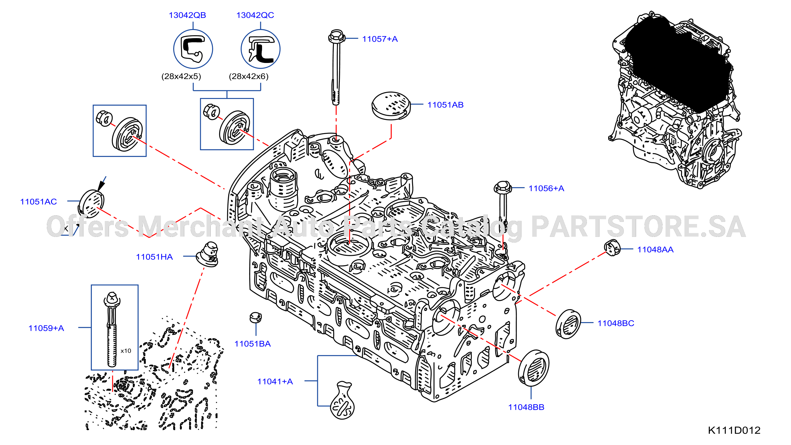 Cylinder Head Rocker Cover
