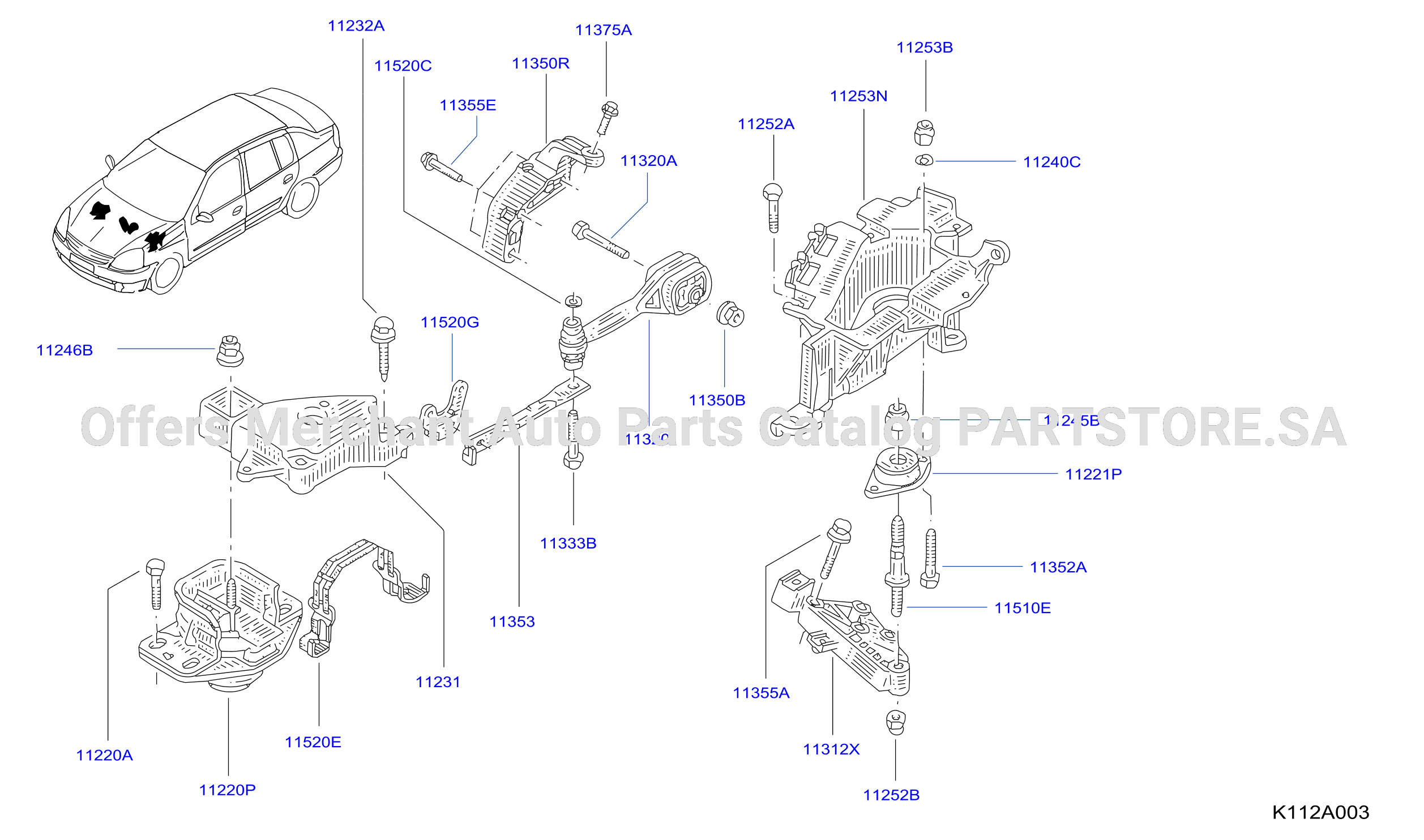 Engine Transmission Mounting