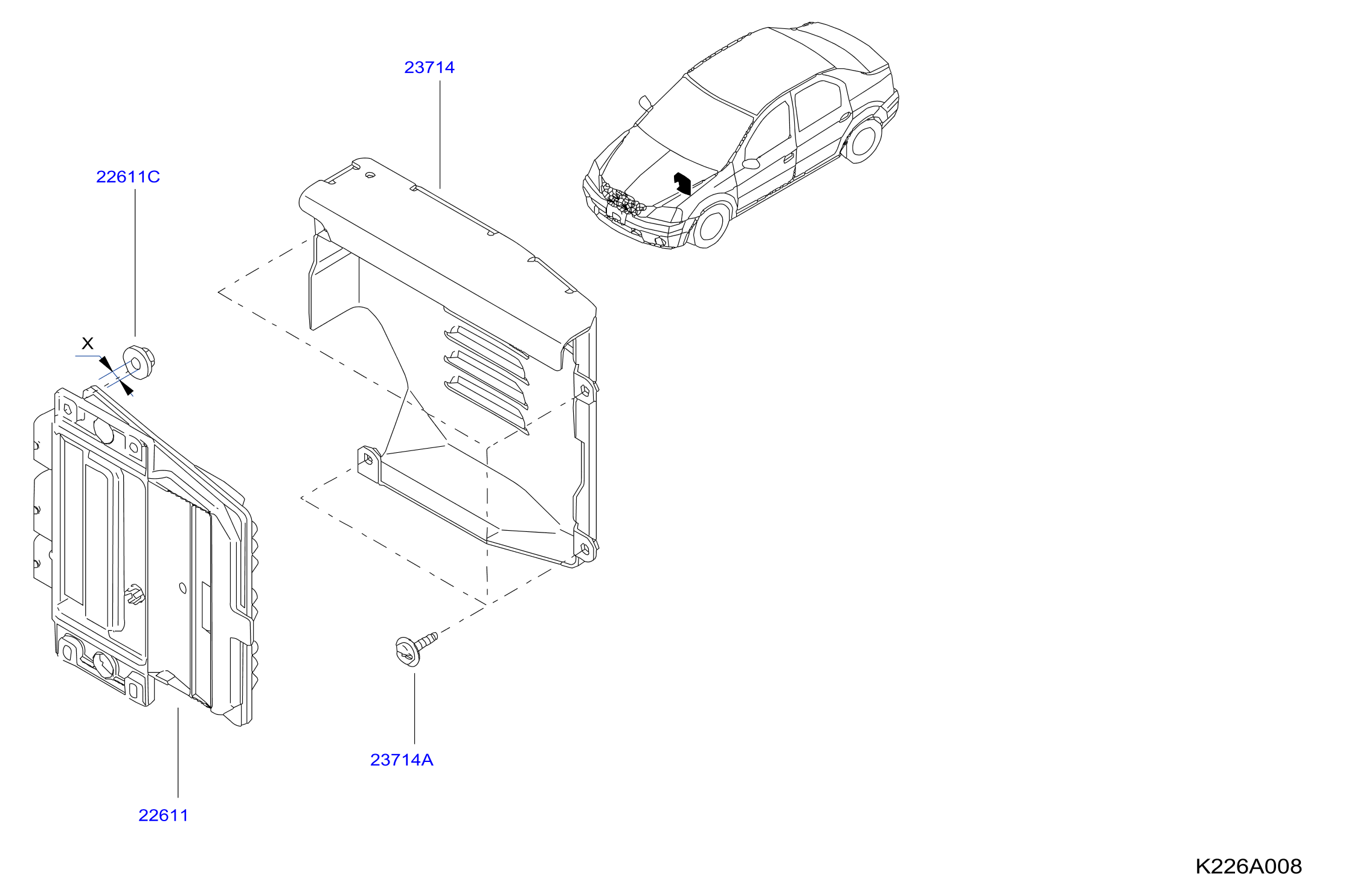 Engine Control Module Module