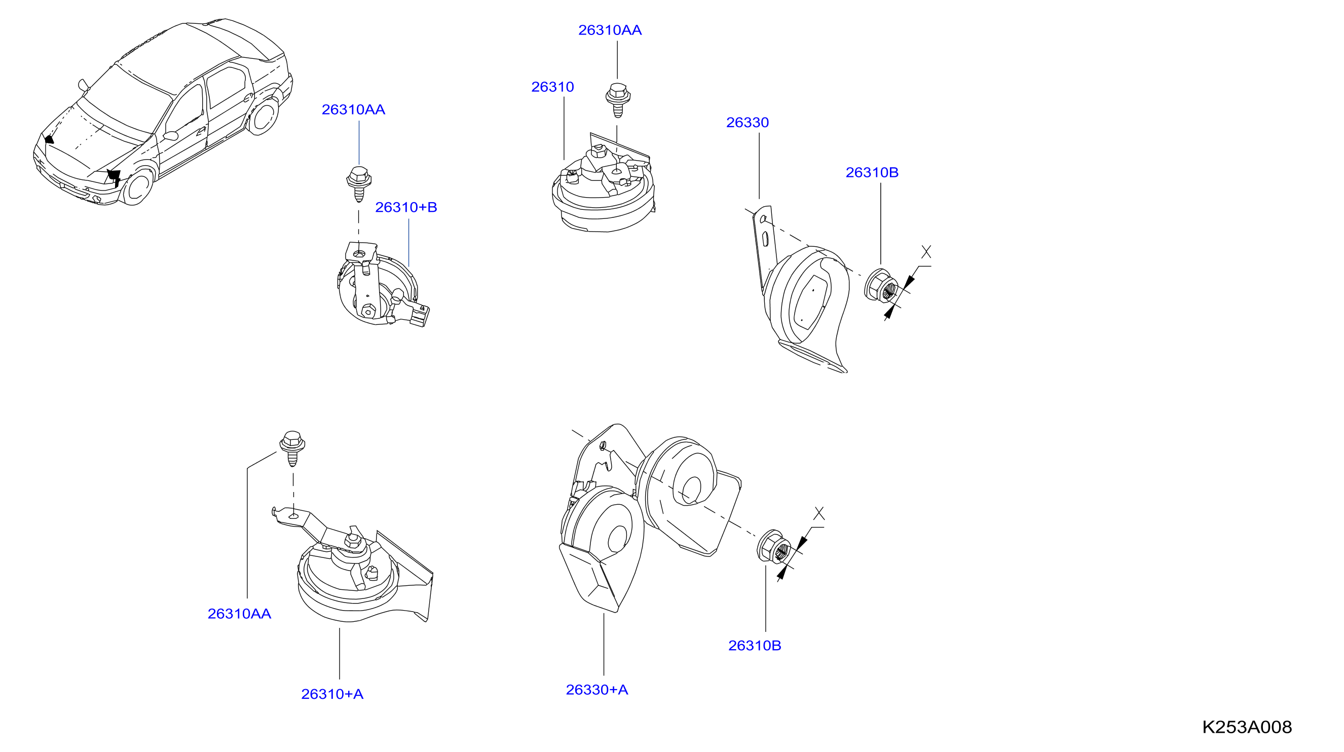 Electrical Unit Horn