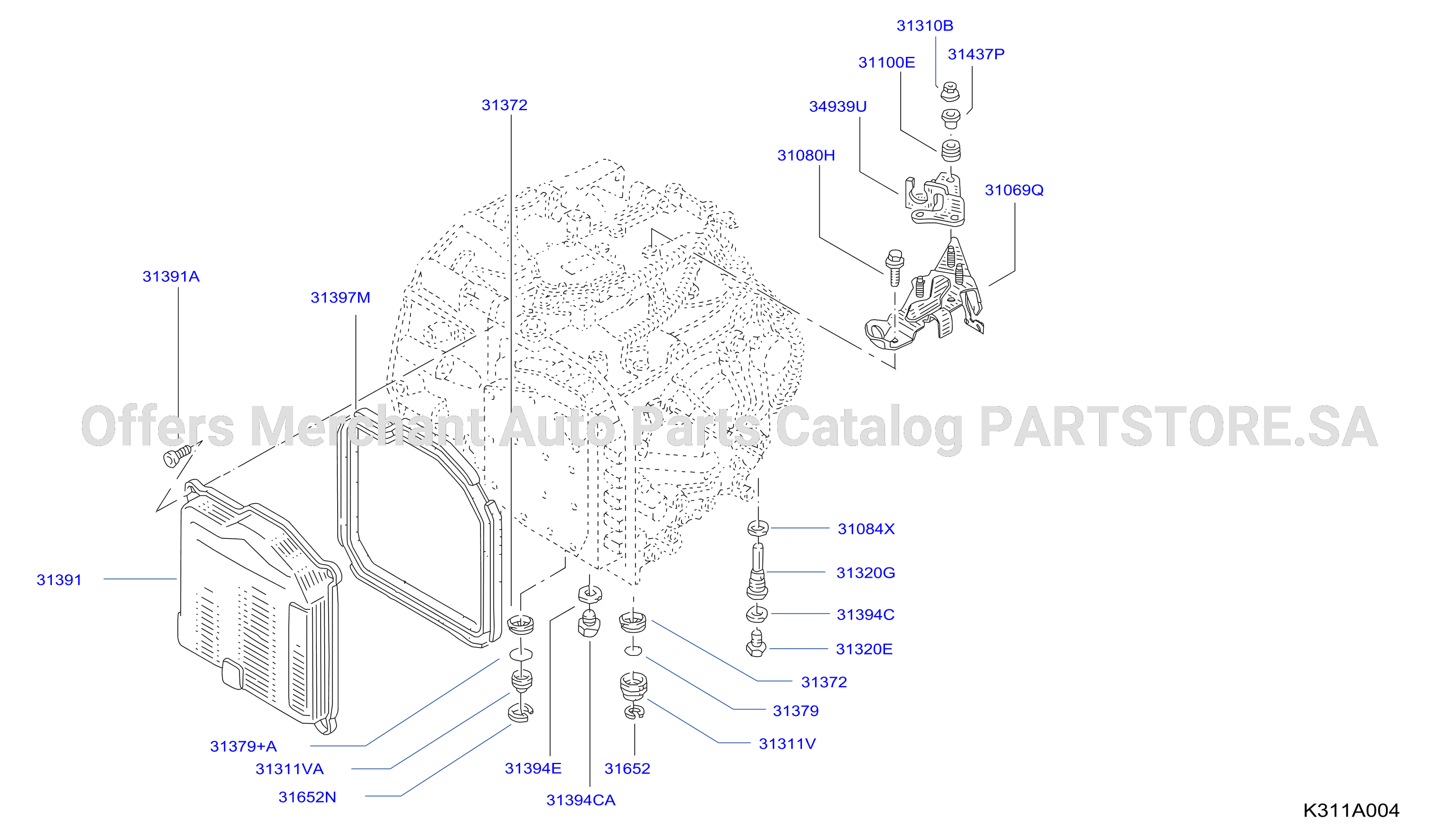 Torque Converter Housing Case