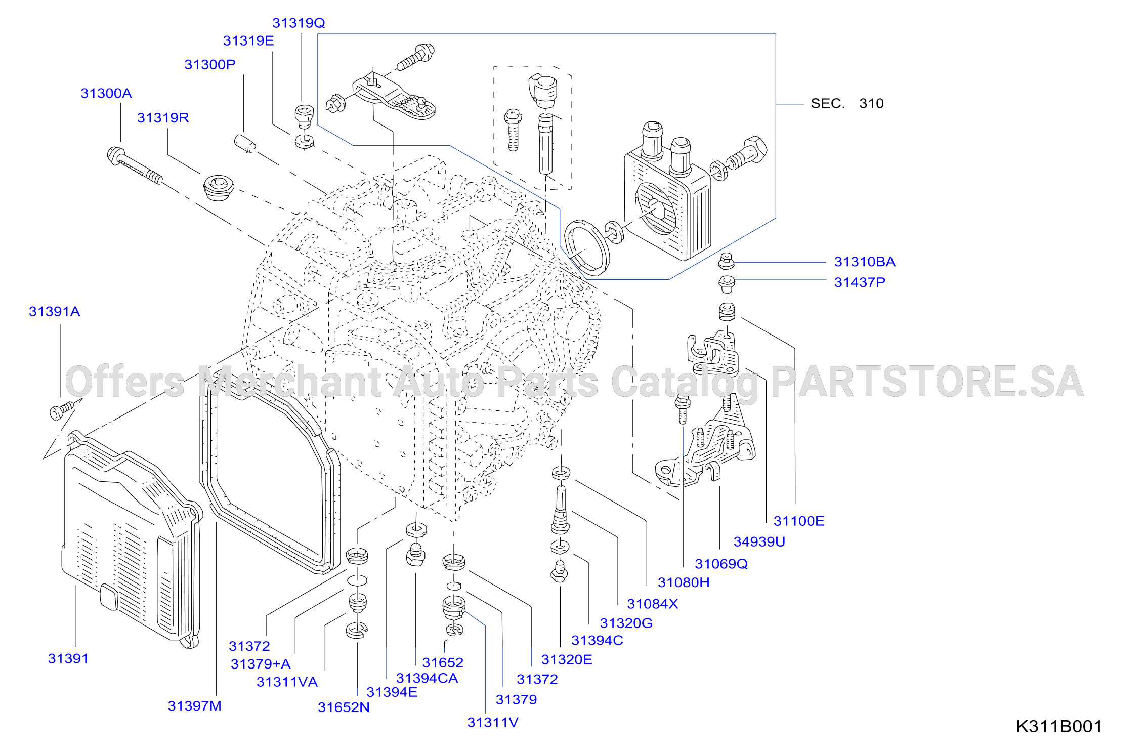 Torque Converter Housing Case