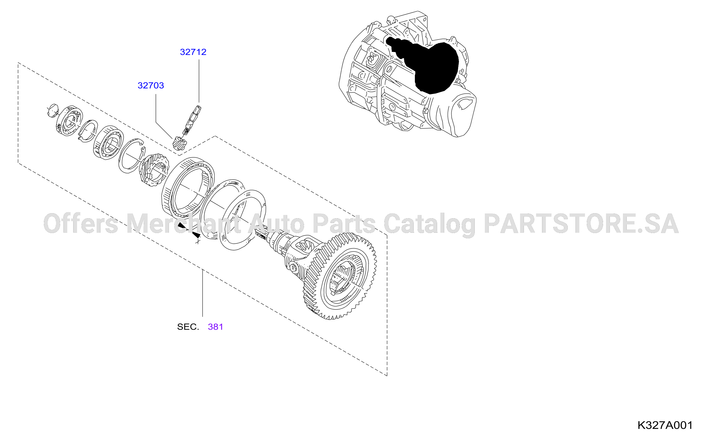 Speedometer Pinion