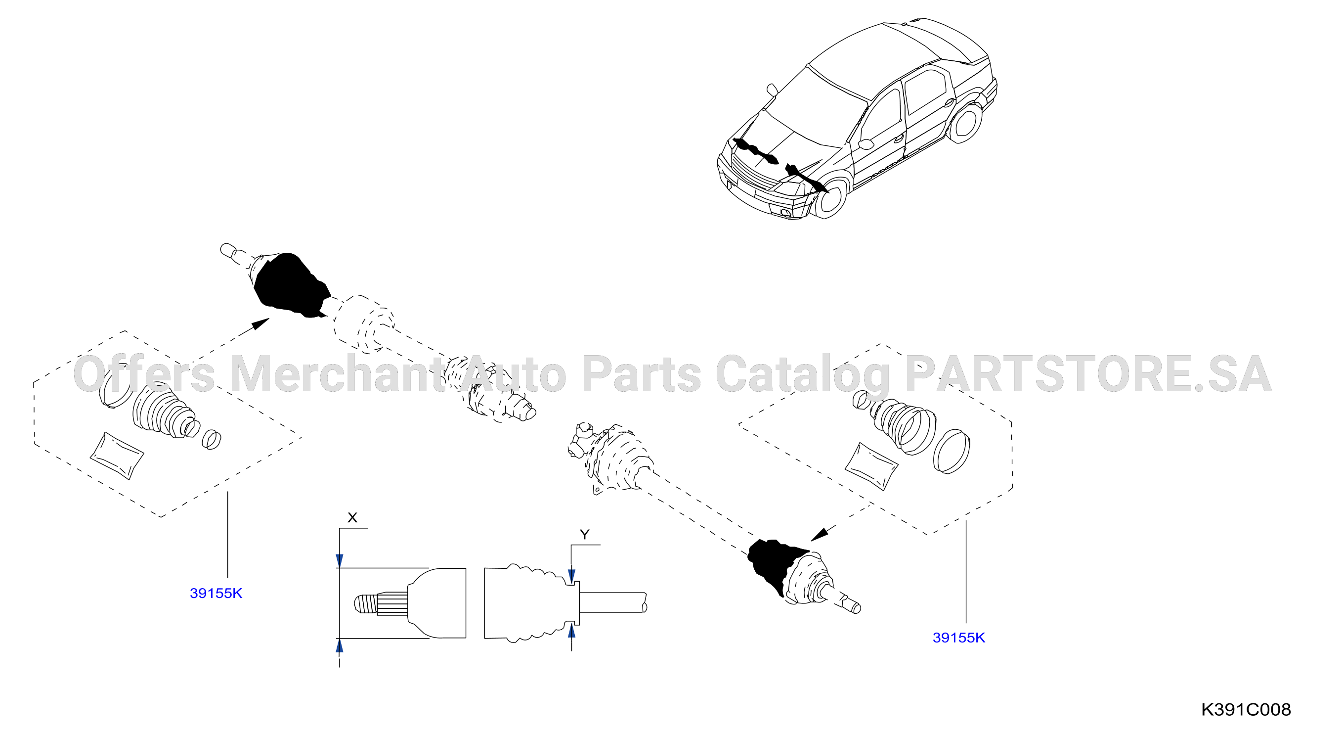 Front Drive Shaft