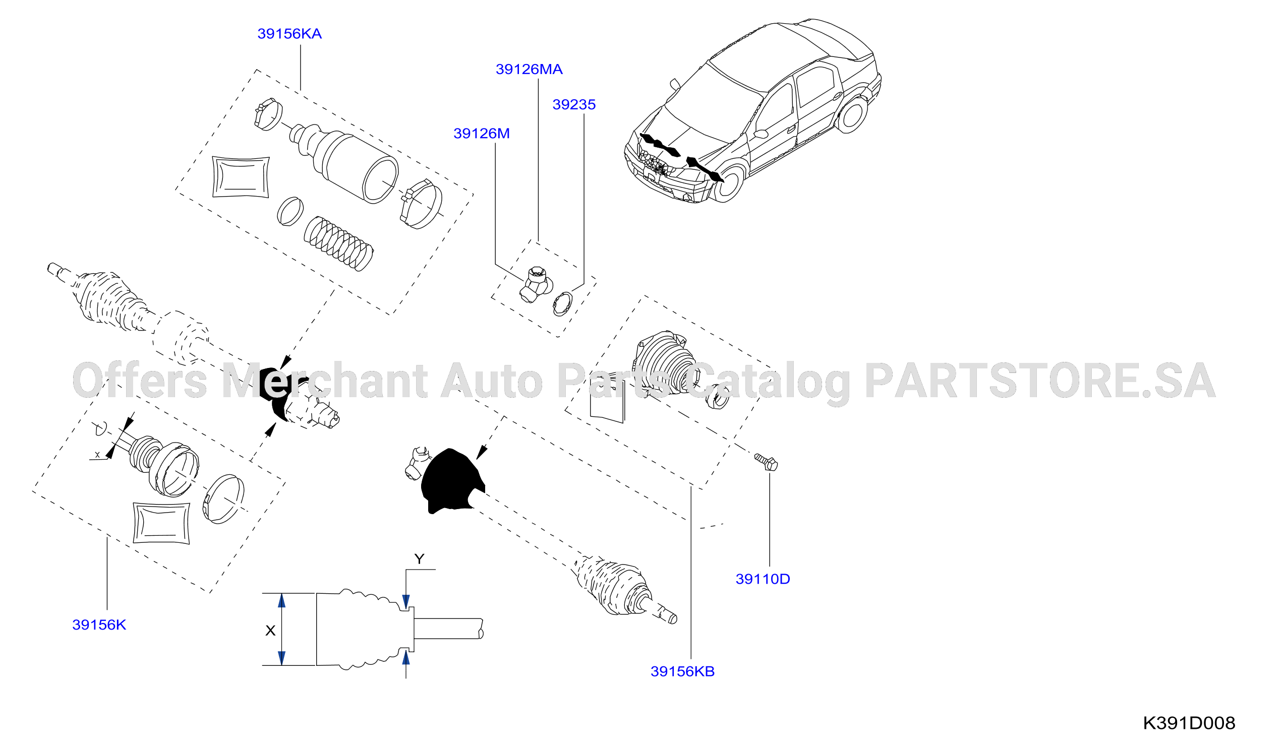 Front Drive Shaft