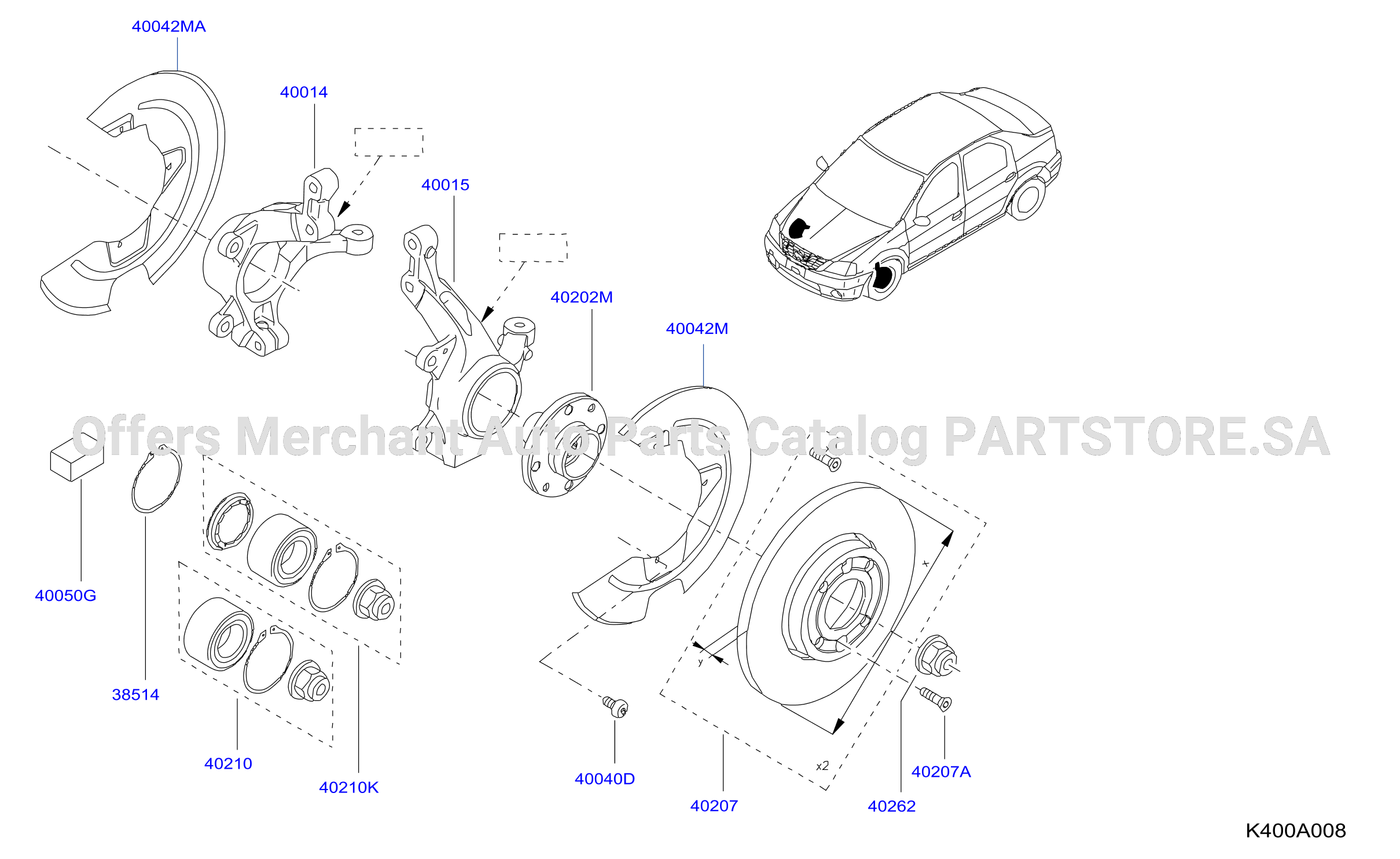 Front Axle