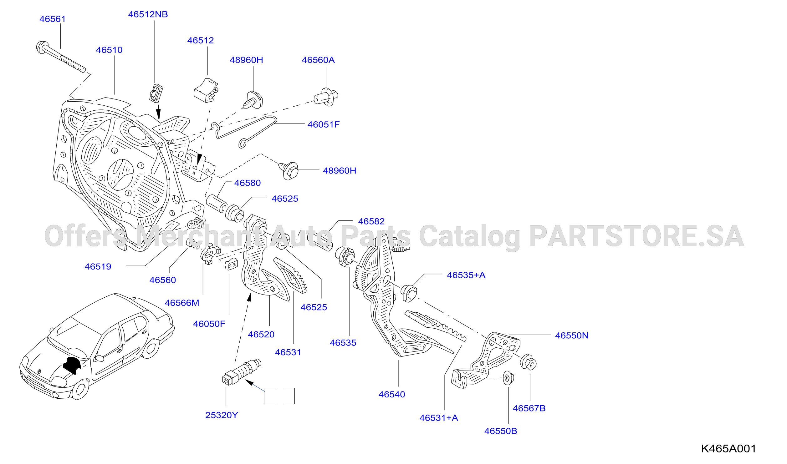 Brake Clutch Pedal