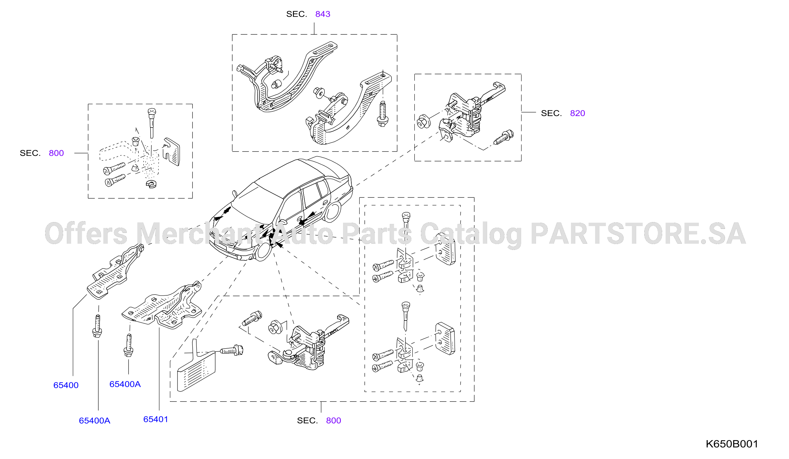 Hood Panel Hinge Fitting