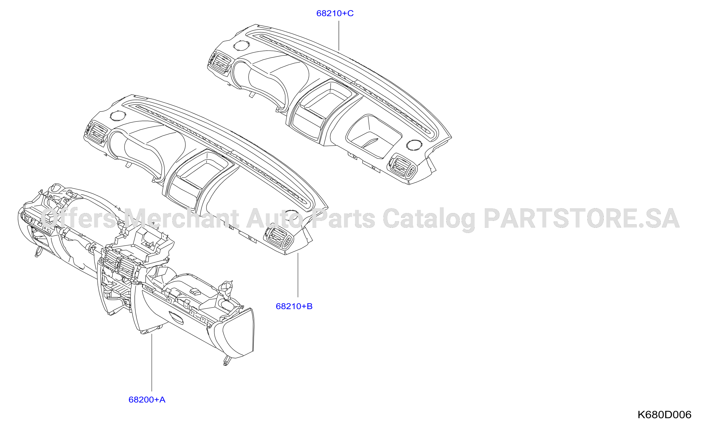 Instrument Panel Pad Cluster Lid