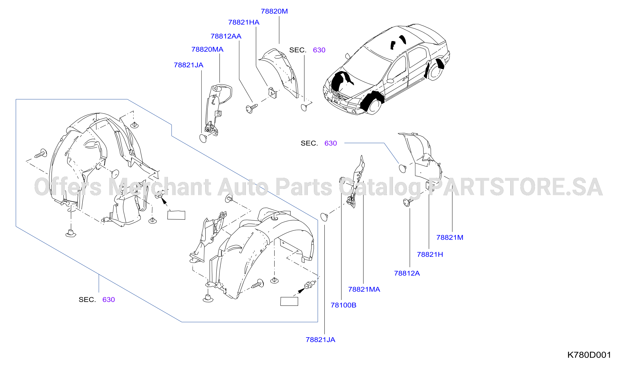 Rear Fender Fitting Protector