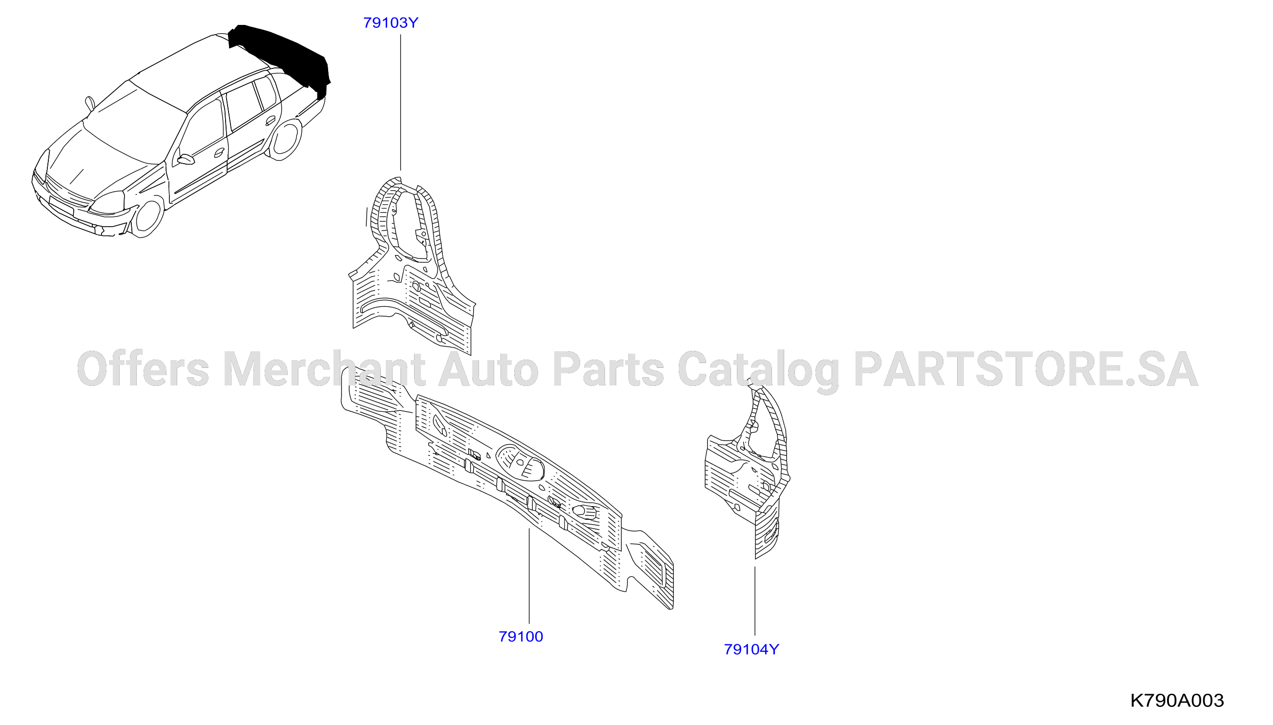 Rear Back Panel Fitting