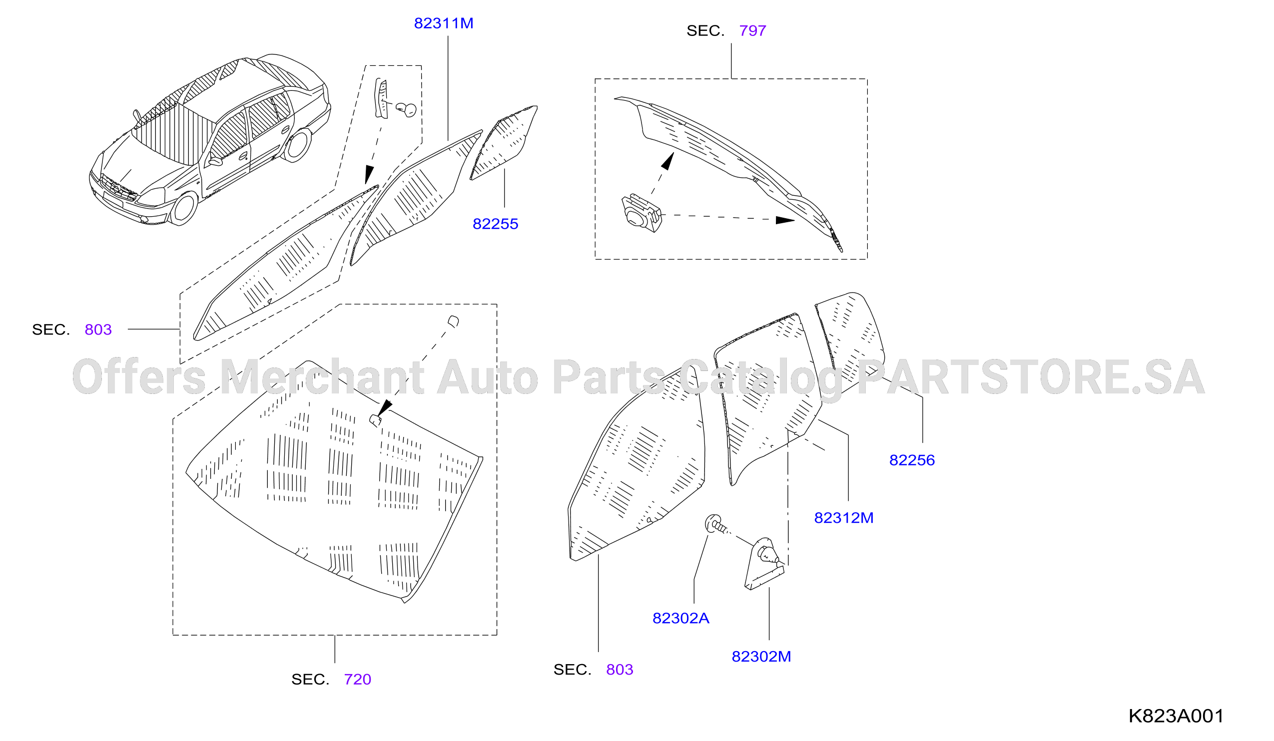 Rear Door Window Regulator