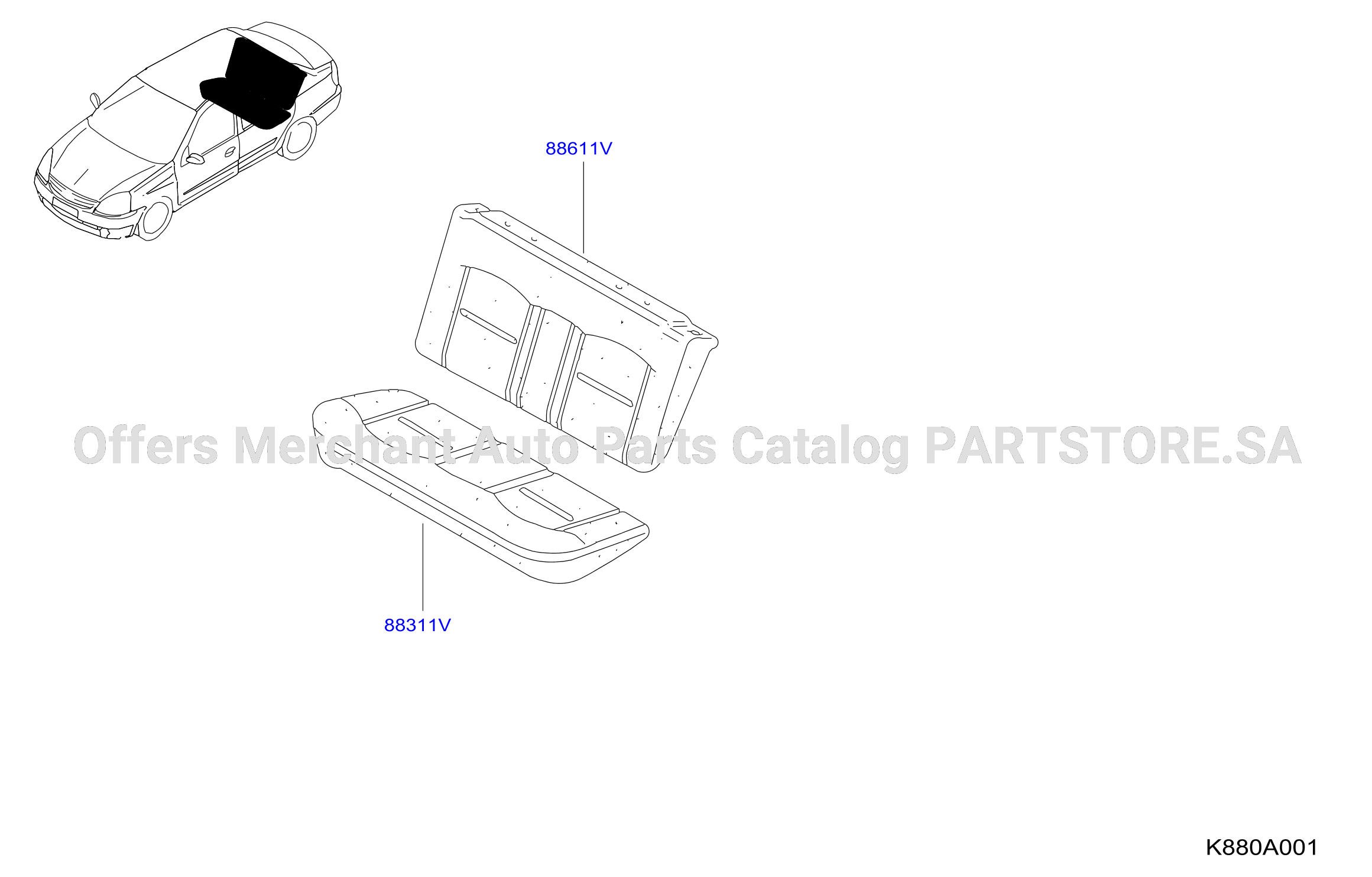 Rear Seat
