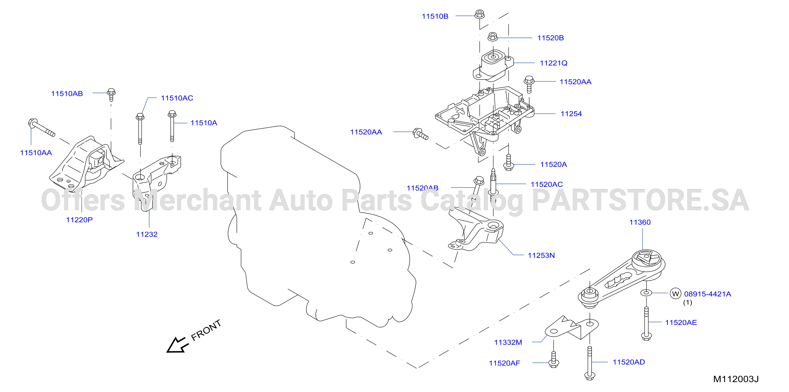 Engine Transmission Mounting