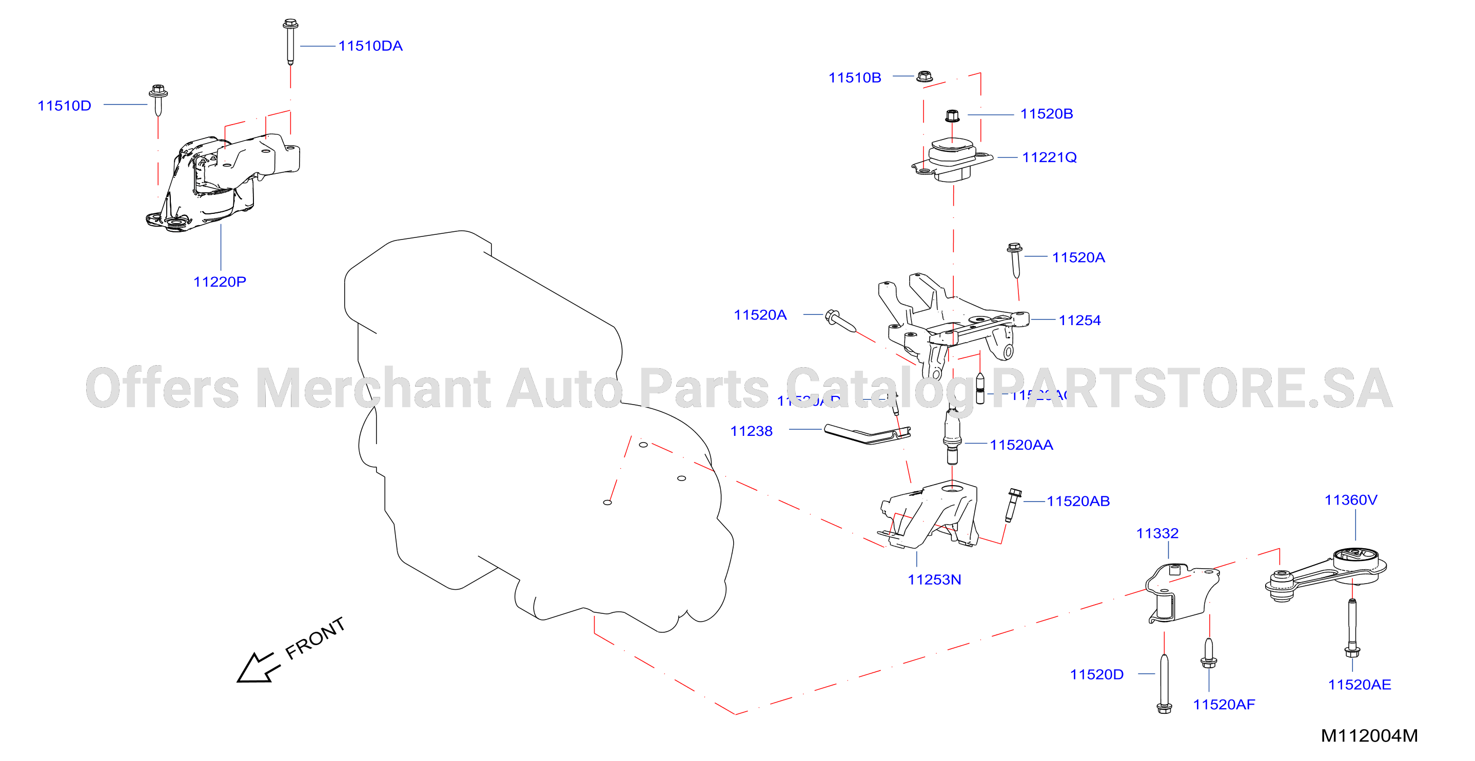 Engine Transmission Mounting